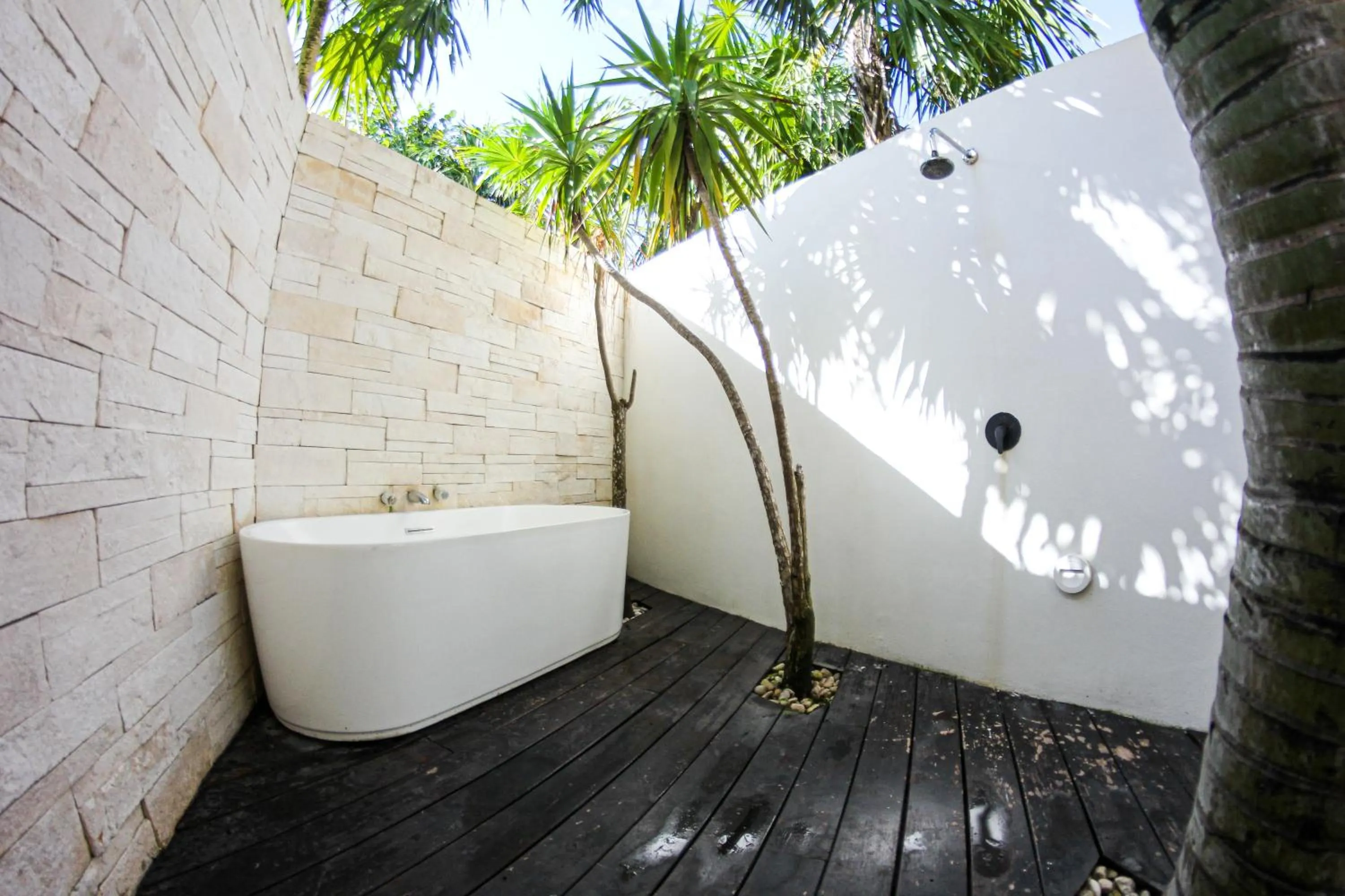 Patio in Orchid House Tulum Beach