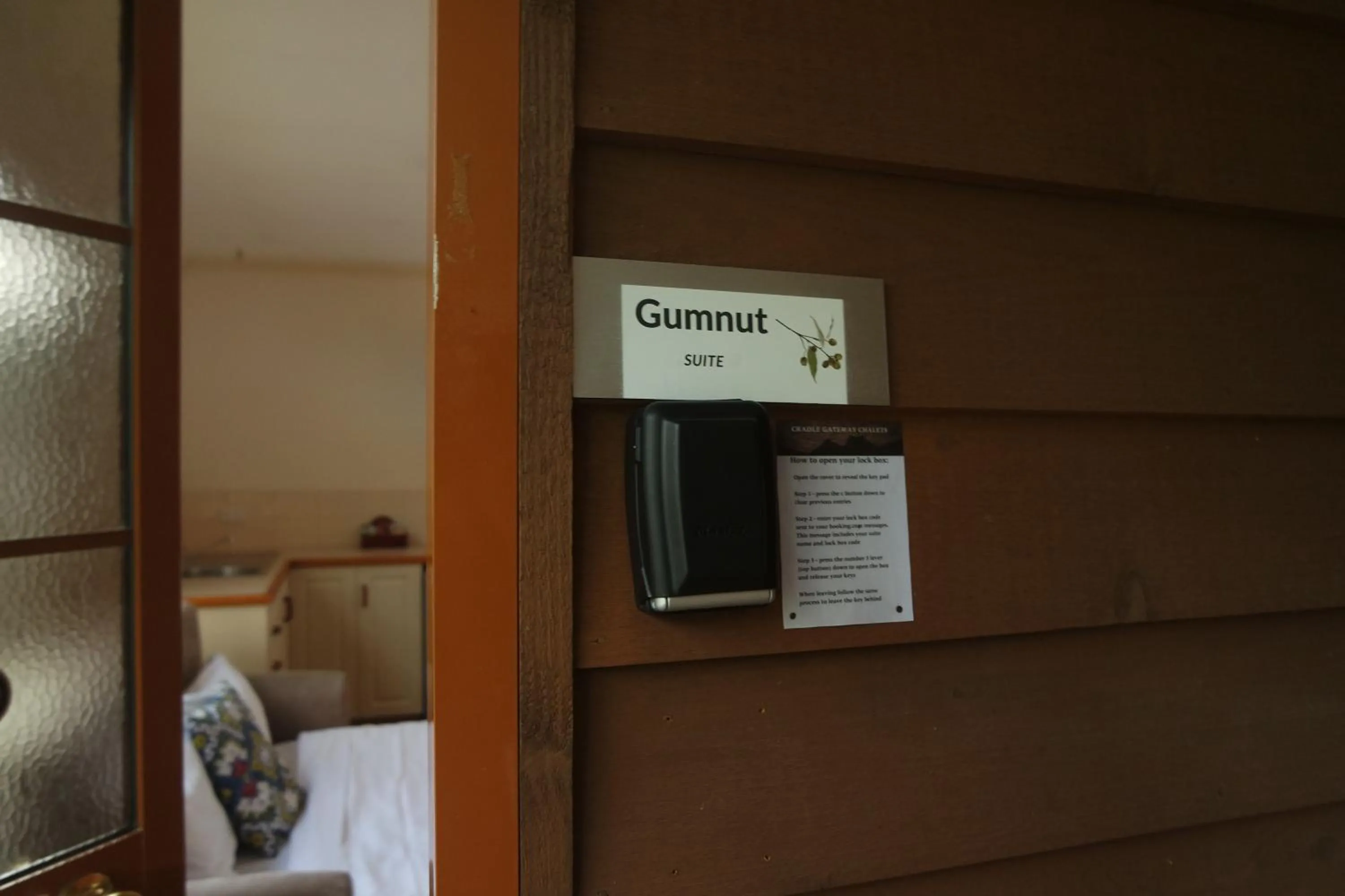 Property logo or sign in Cradle Gateway Chalets