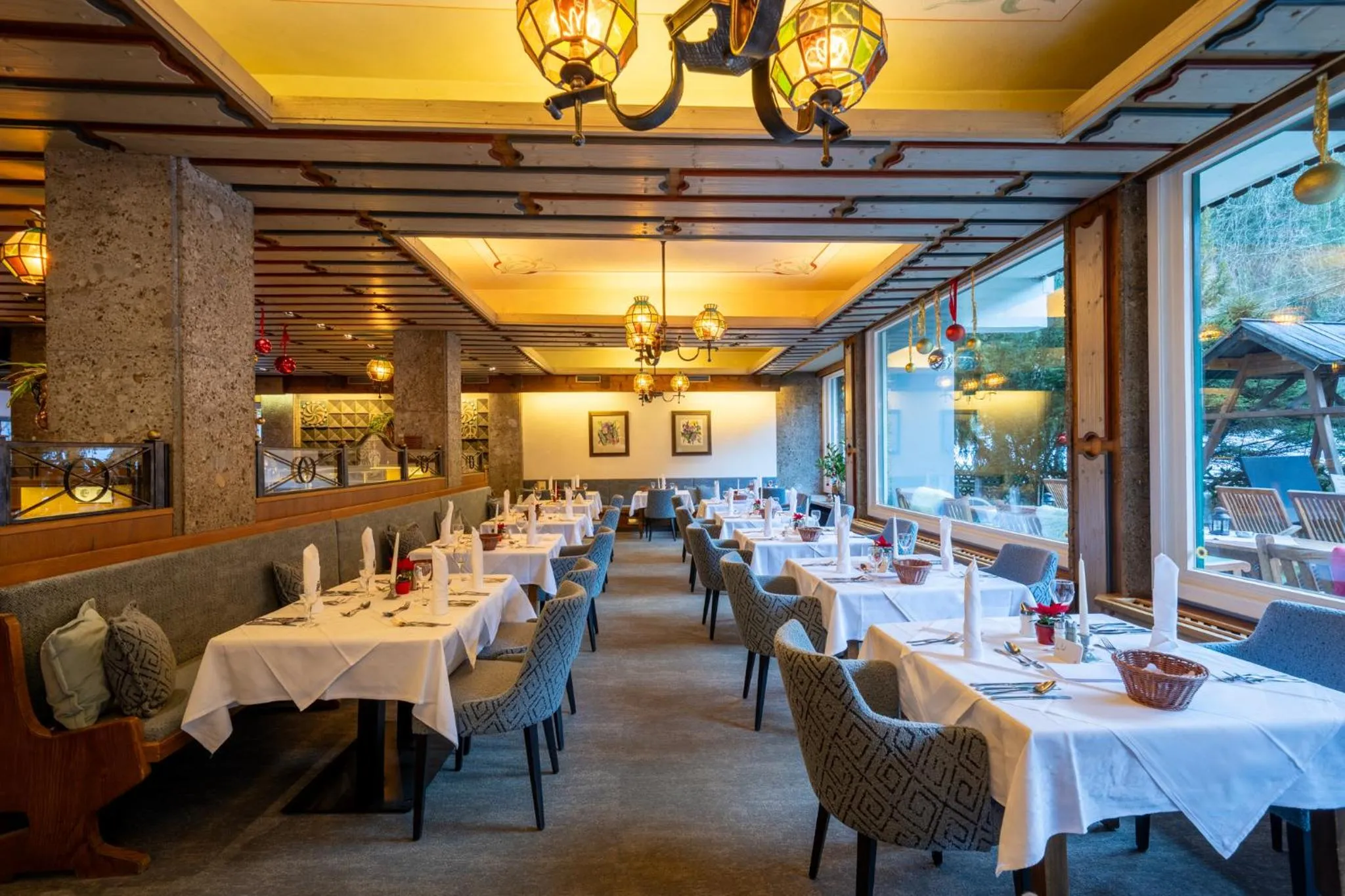 Restaurant/places to eat in Hotel Trattlerhof