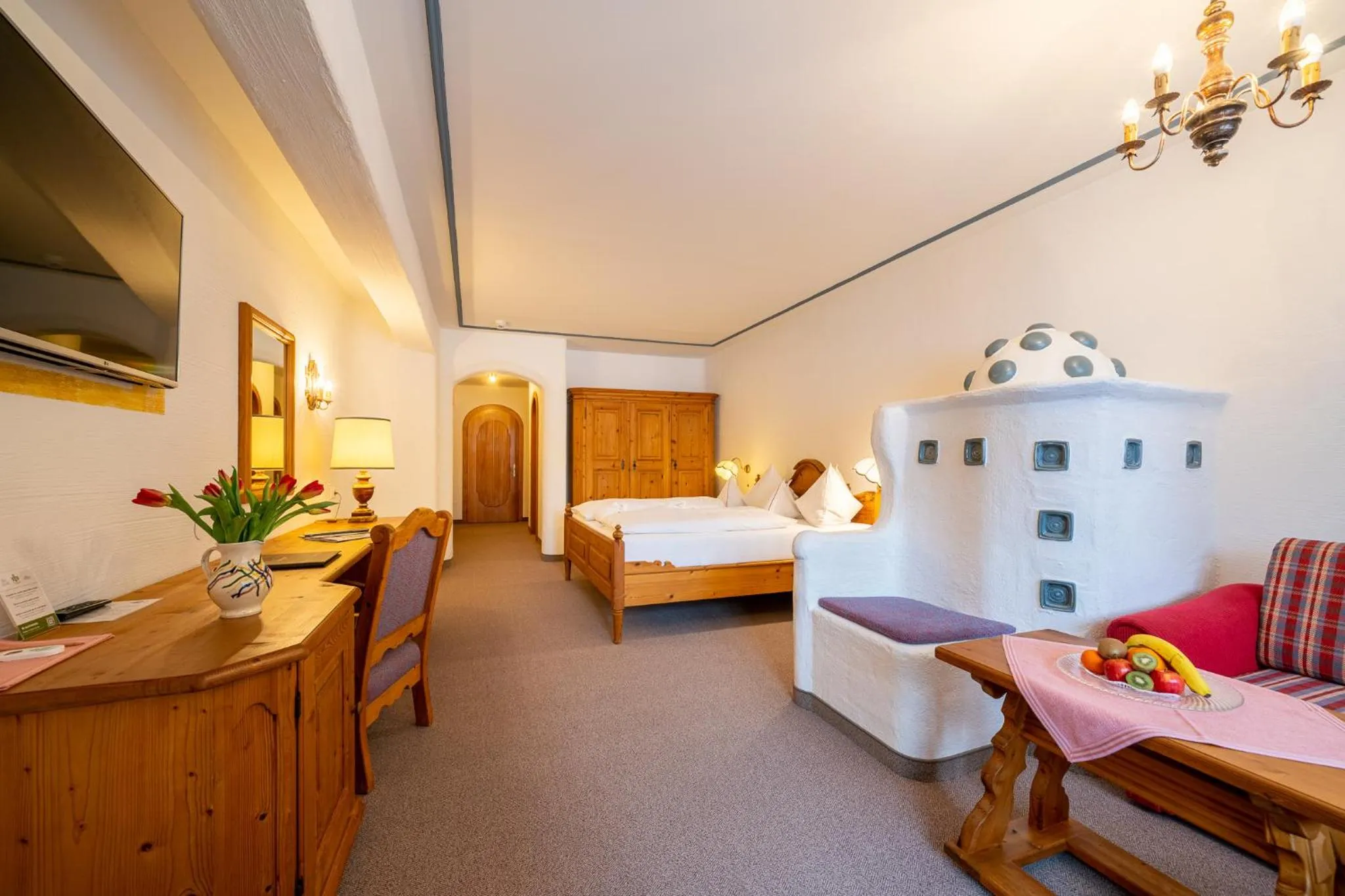 Photo of the whole room, Bed in Hotel Trattlerhof