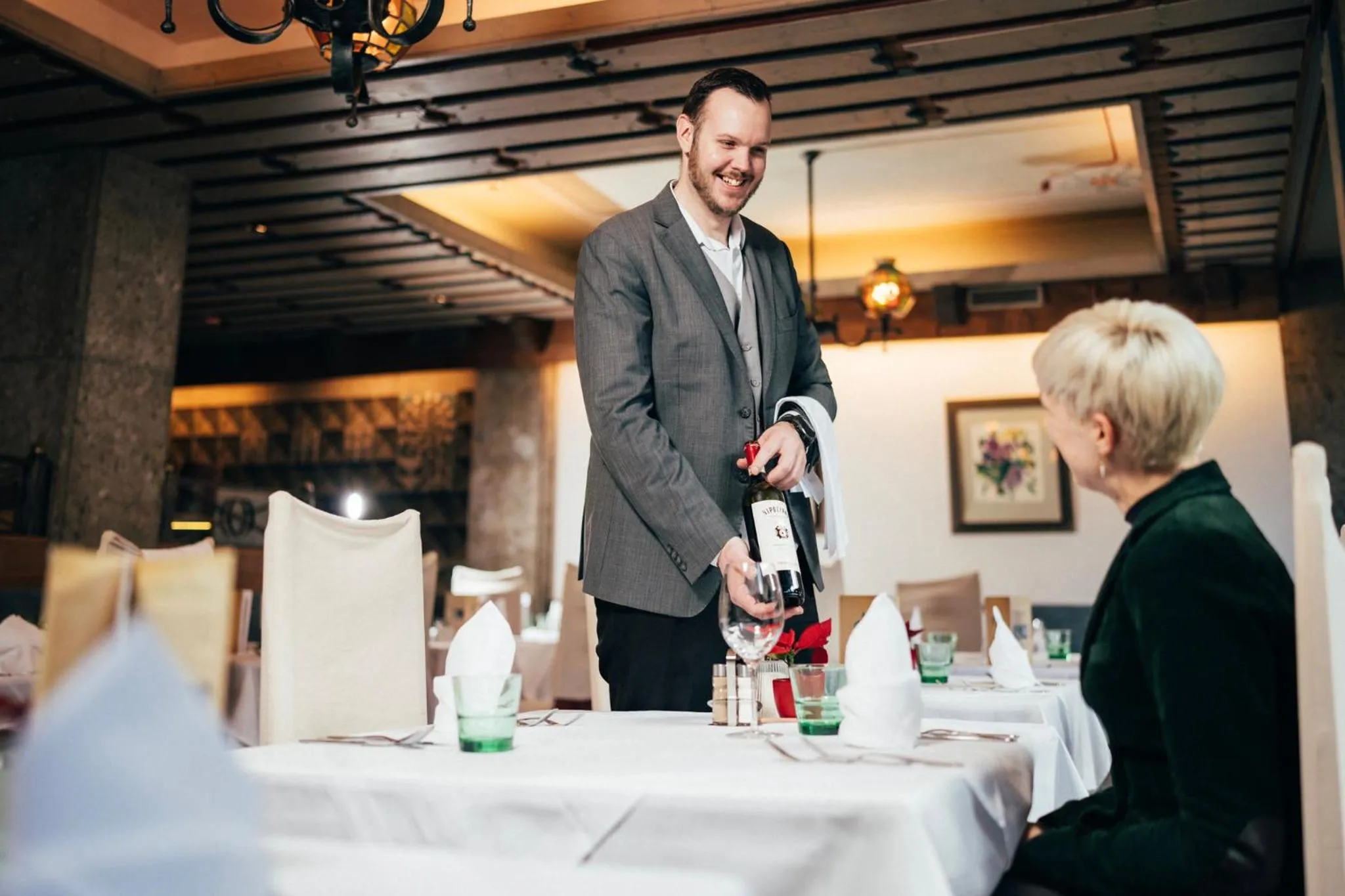 Restaurant/places to eat in Hotel Trattlerhof