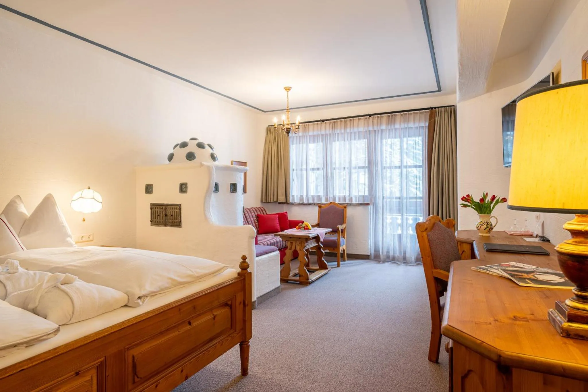 Photo of the whole room, Bed in Hotel Trattlerhof