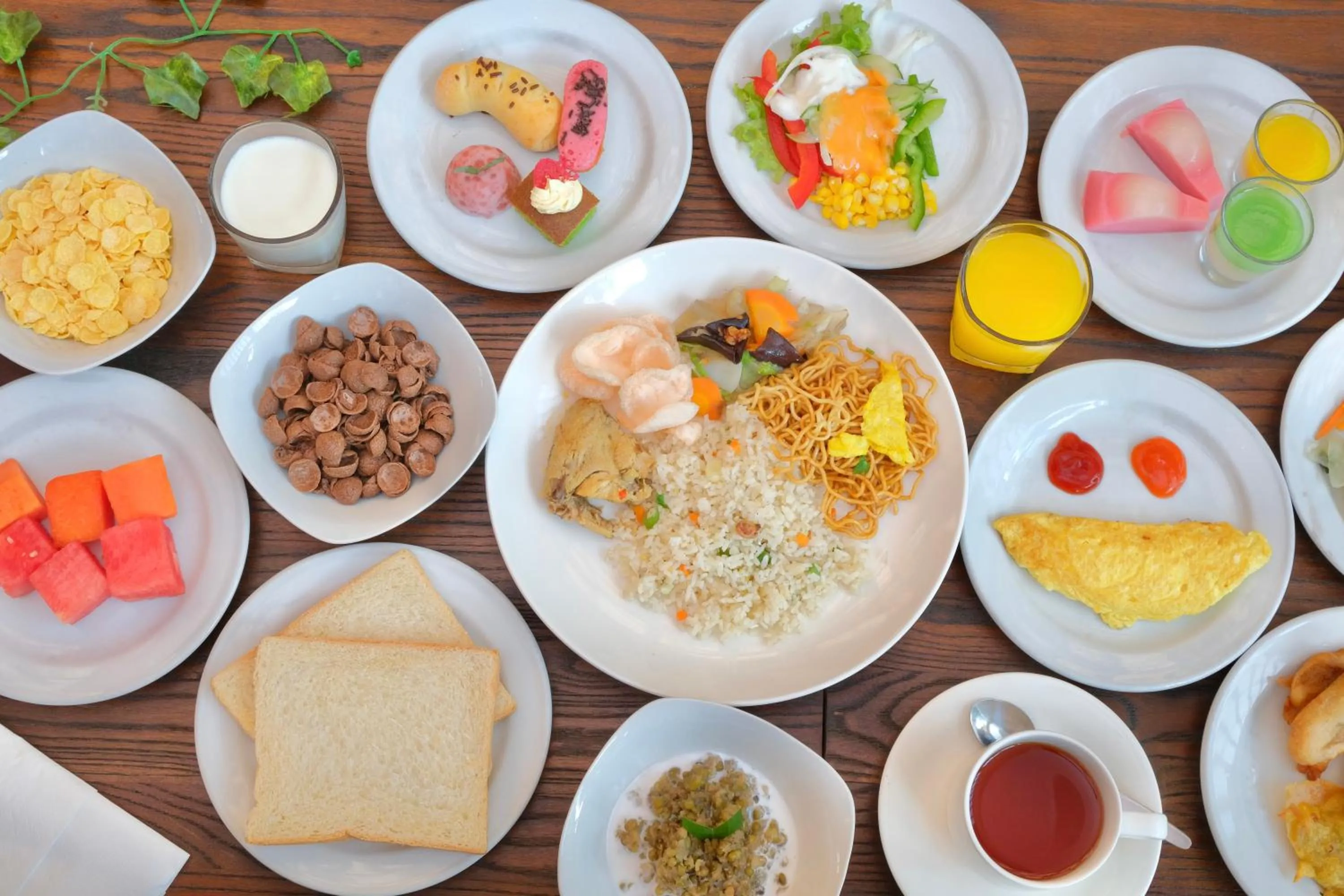 Breakfast in @Hom Semarang Simpang Lima