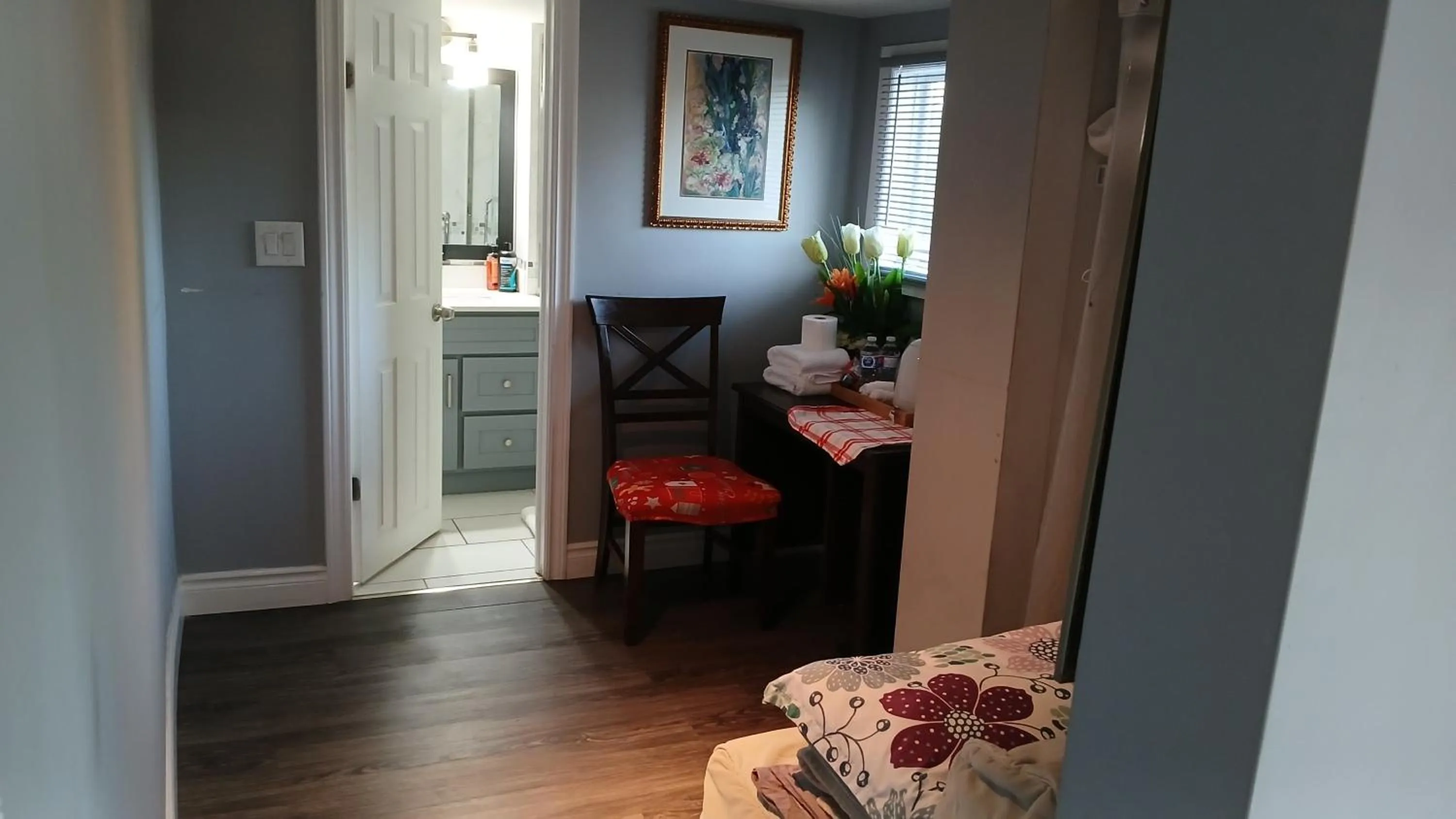 Seating area in Waterfront Home Windsor ,On, Ca