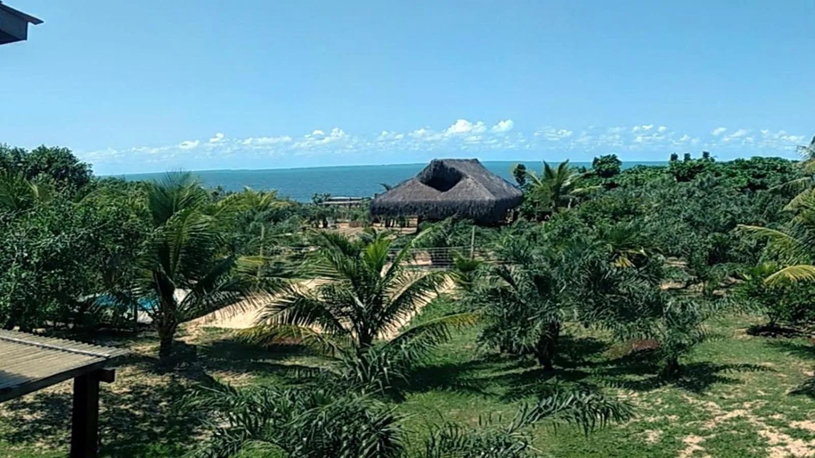 Sea view in Pousada Vila Araticum