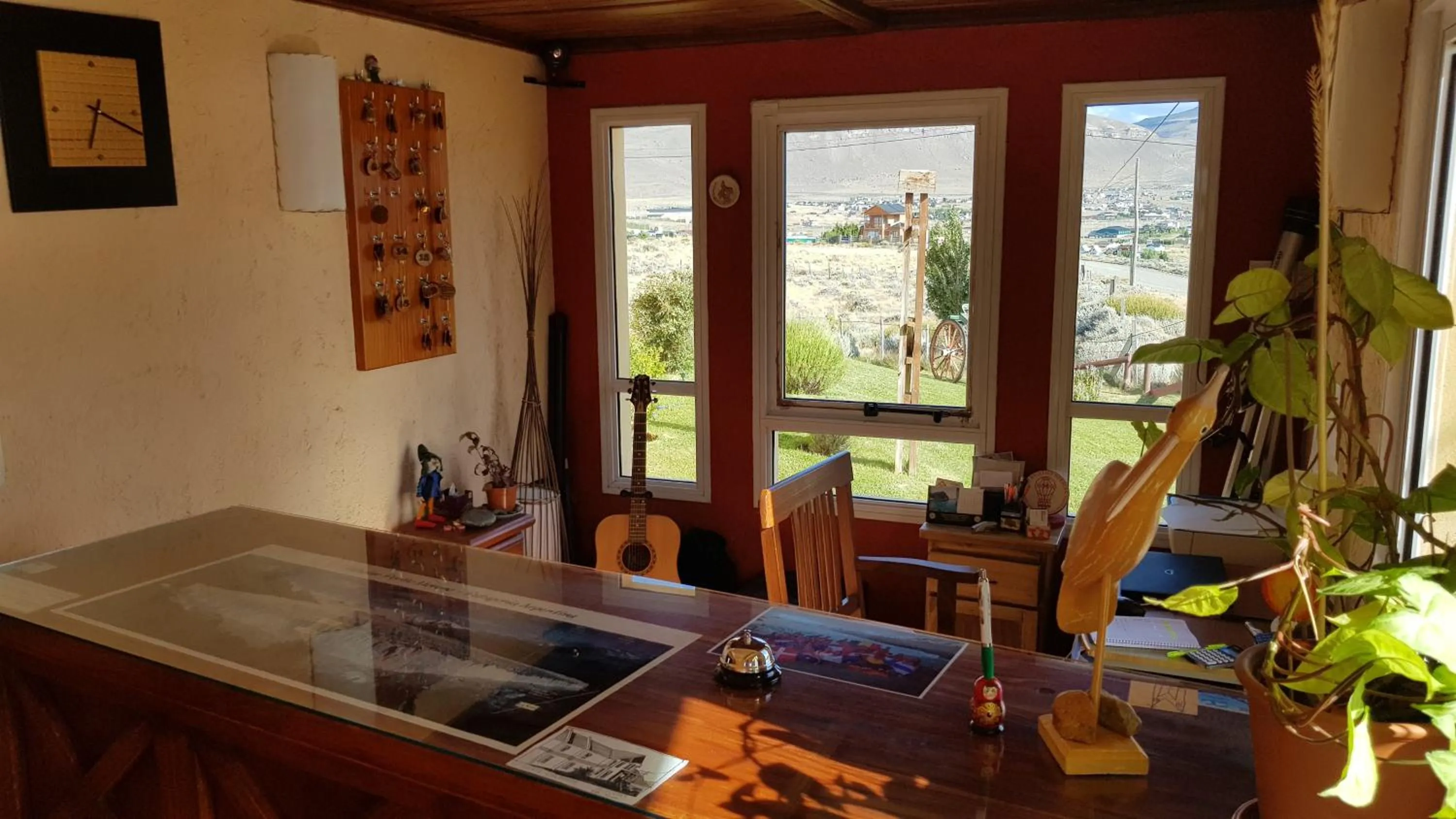 Lobby or reception in Fuerte Calafate Hotel Panorámico