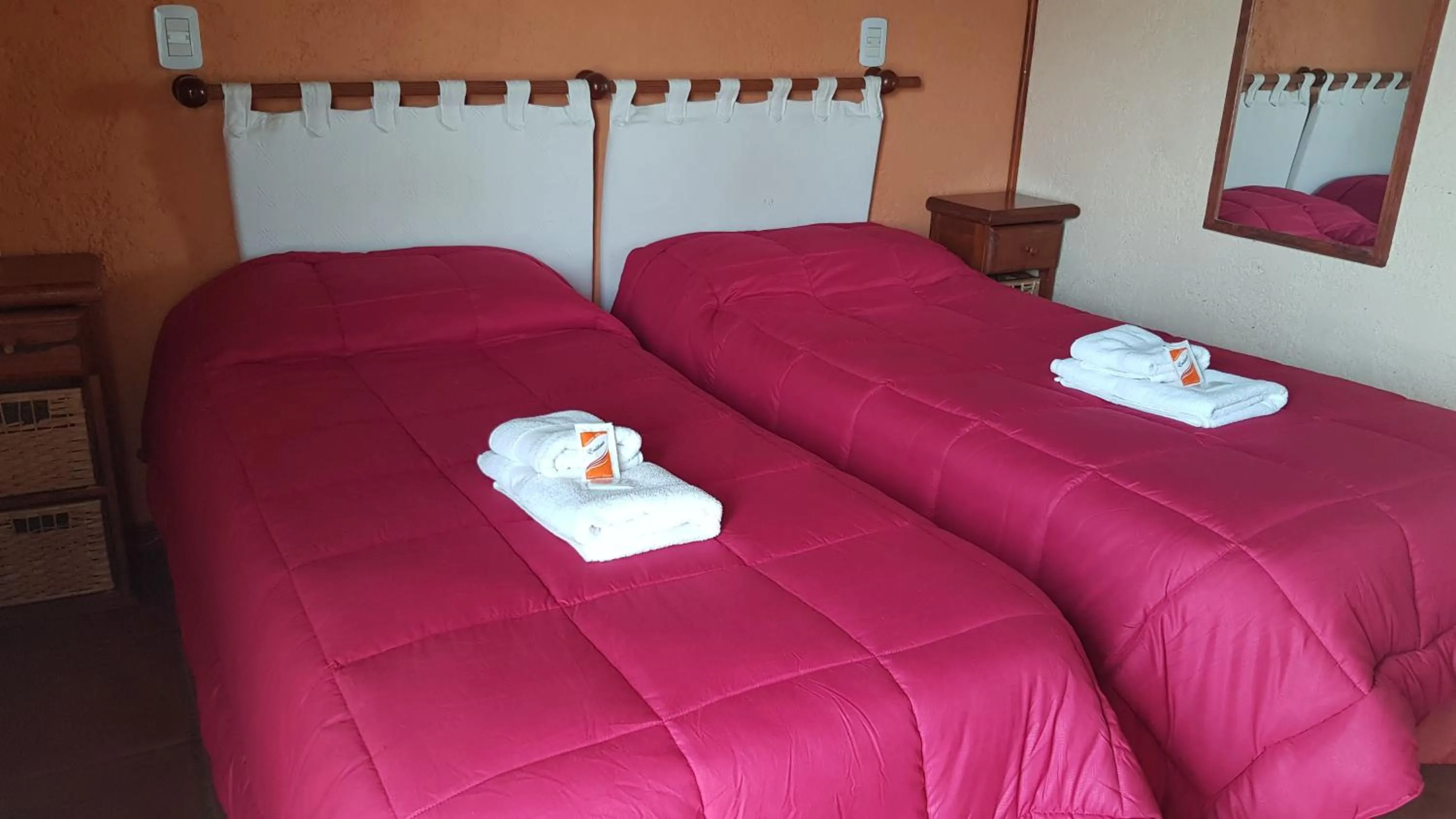 Bed in Fuerte Calafate Hotel Panorámico