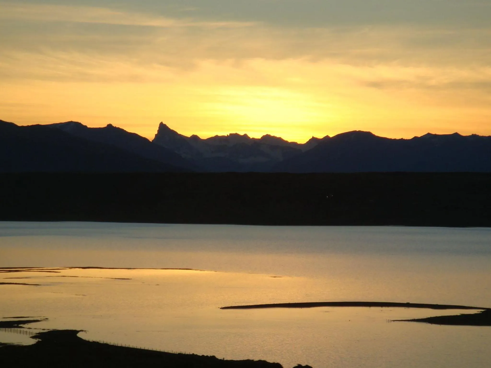 Lake view in Fuerte Calafate Hotel Panorámico