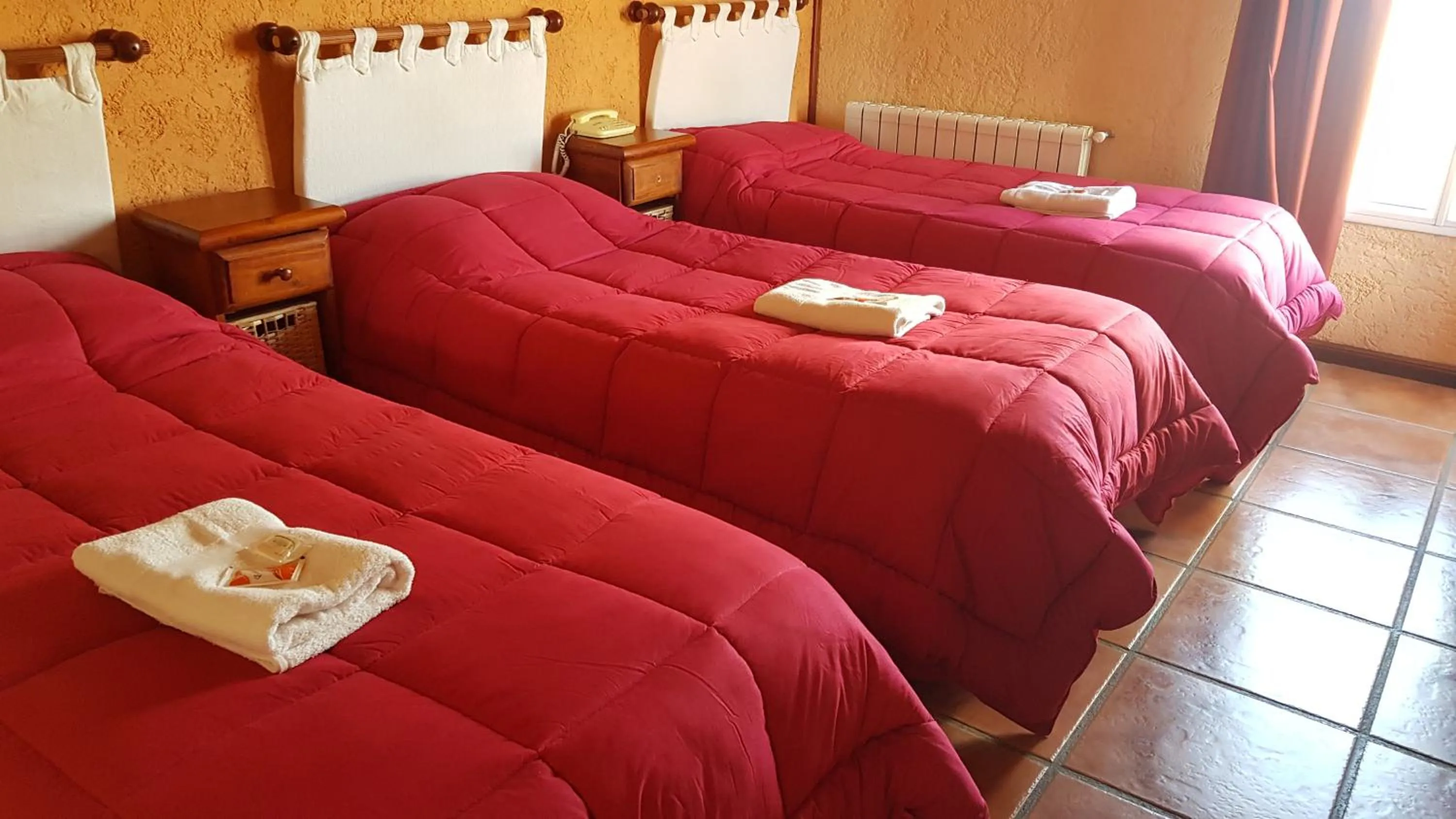 Bed in Fuerte Calafate Hotel Panorámico