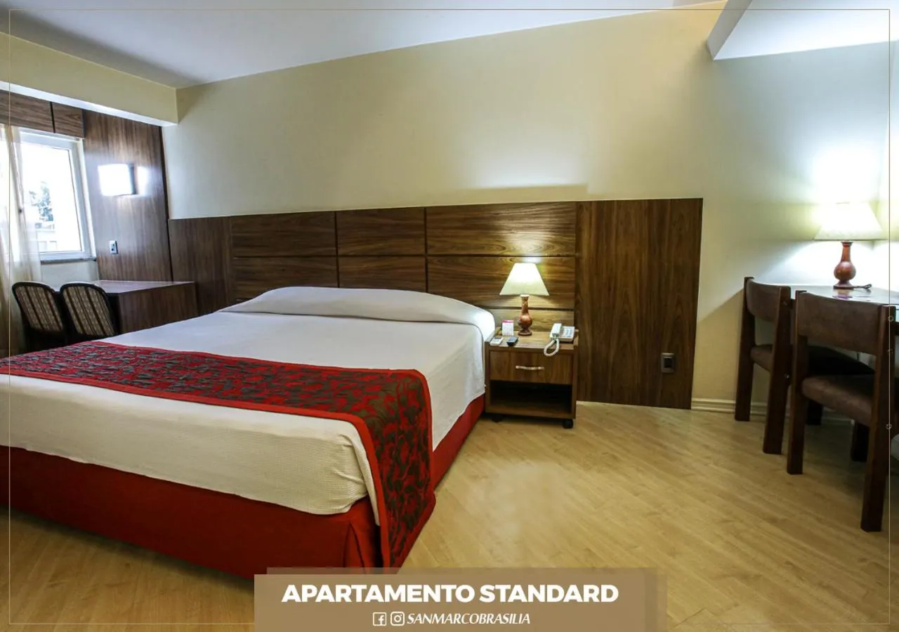 Food close-up, Bed in San Marco Hotel Brasília