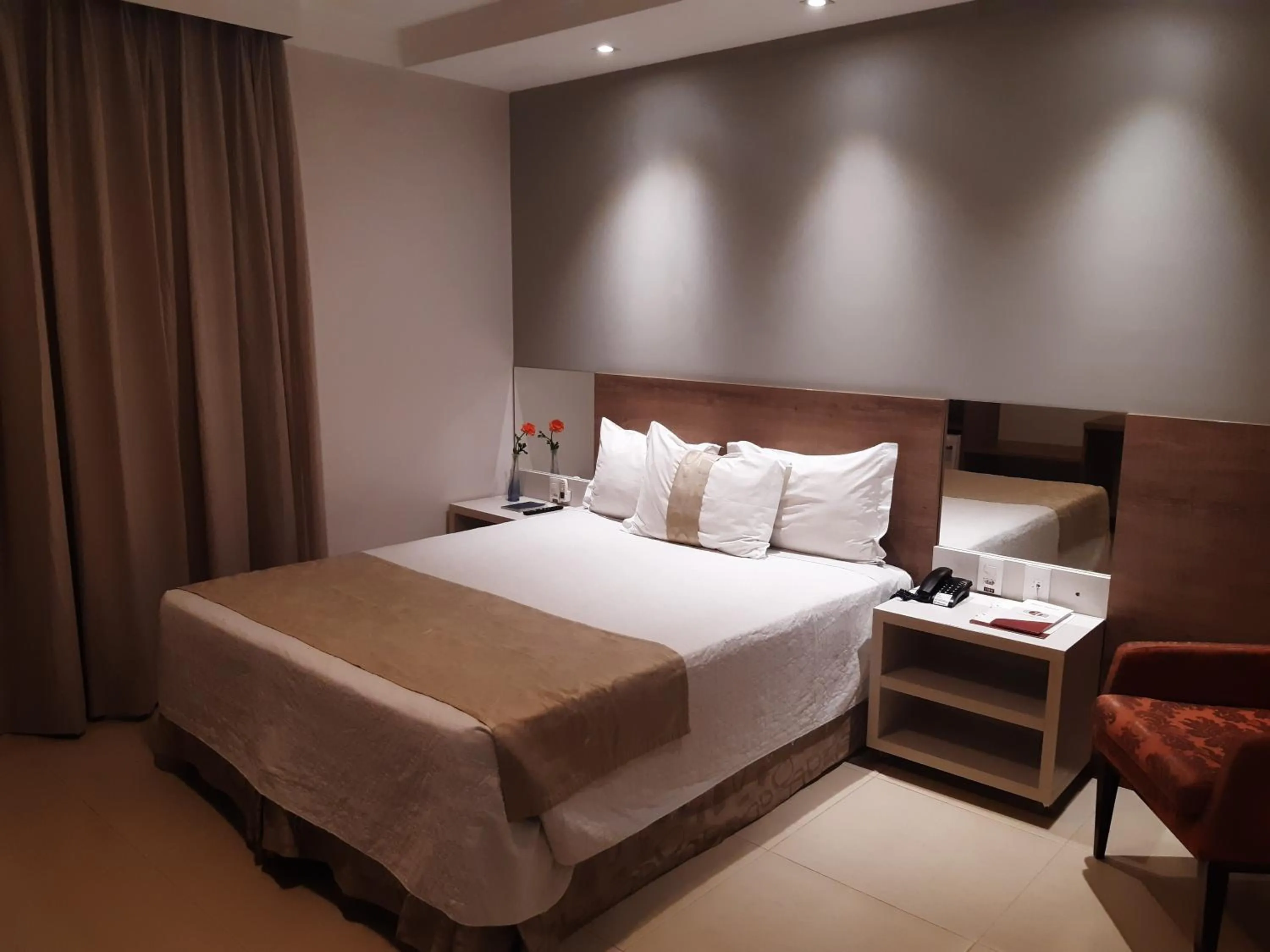 Bed in L´acordes Hotel