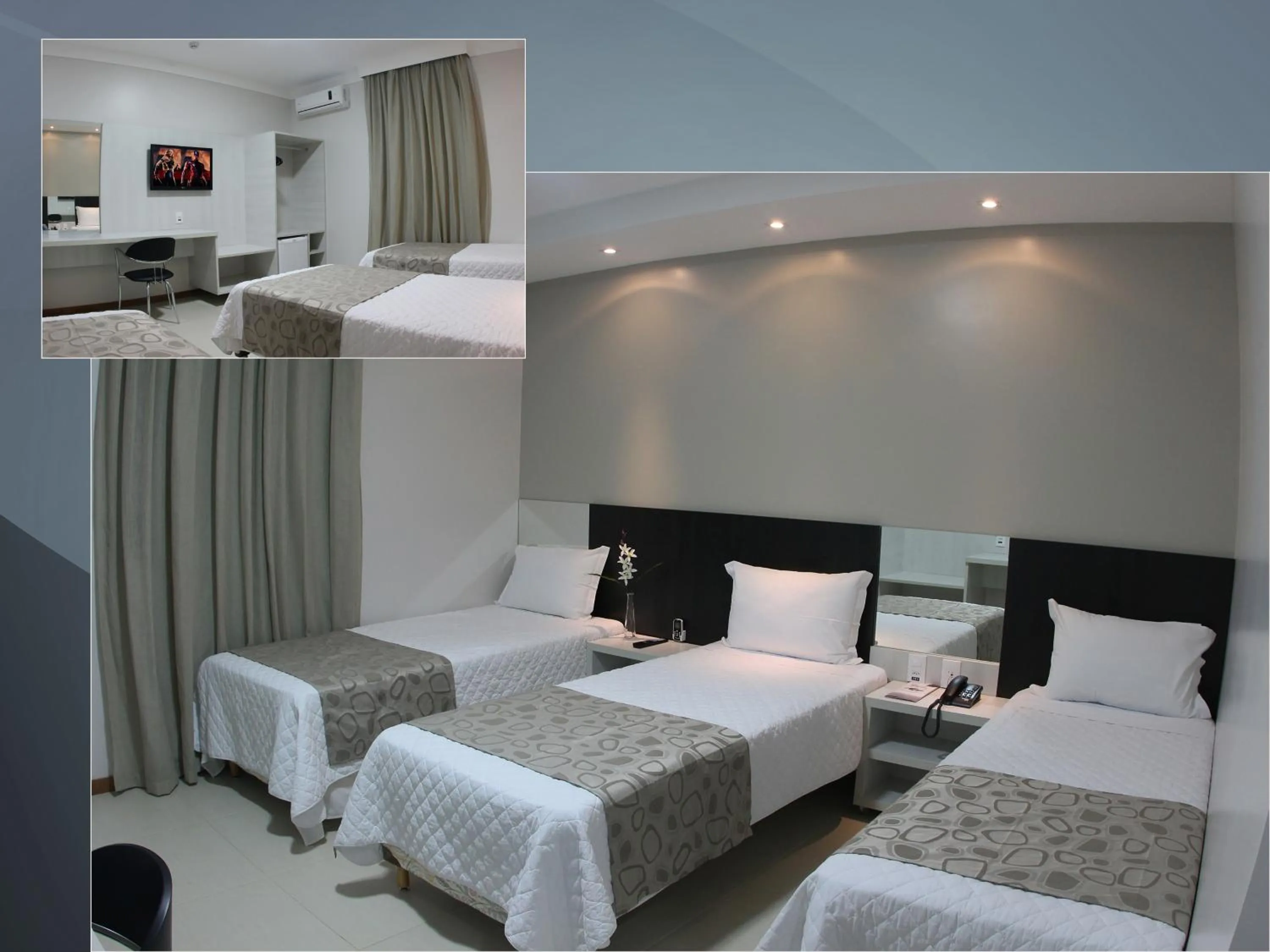 Decorative detail, Bed in L´acordes Hotel