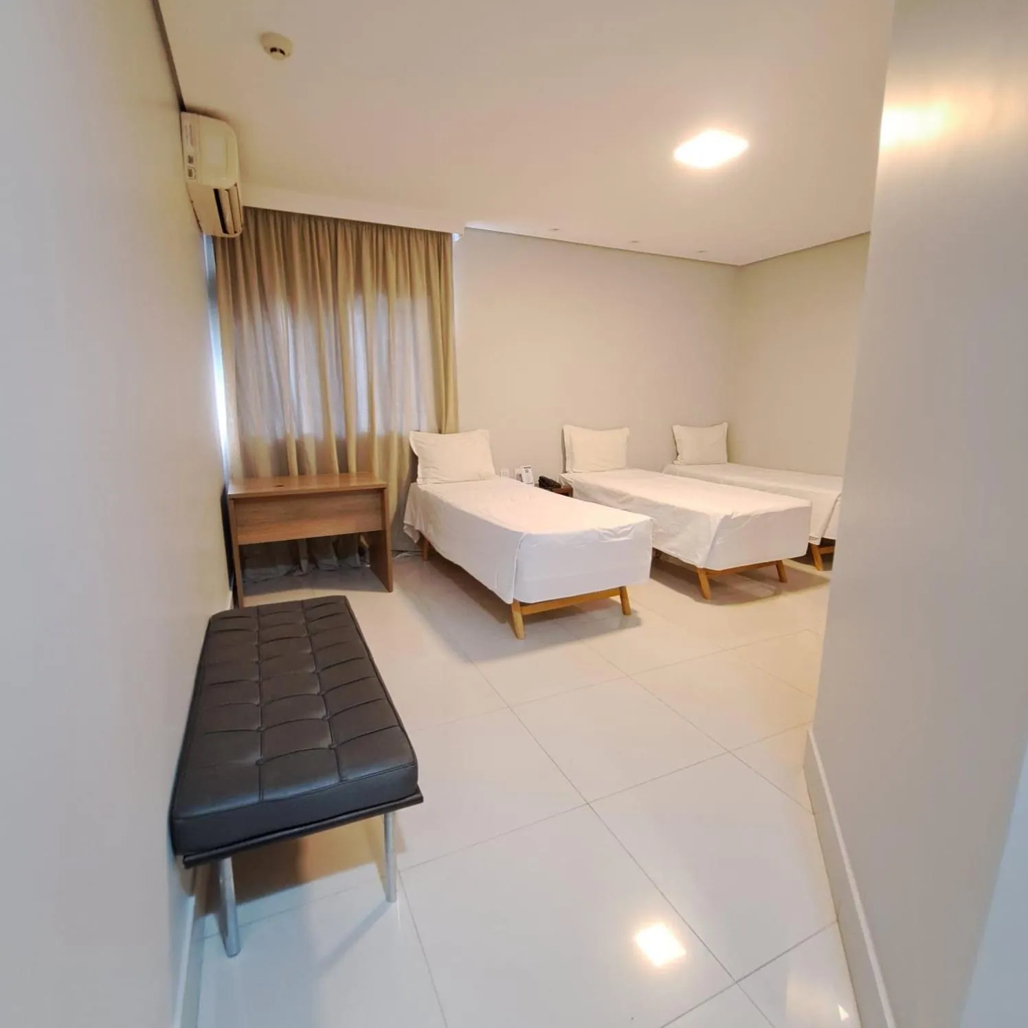 Bed in L´acordes Hotel