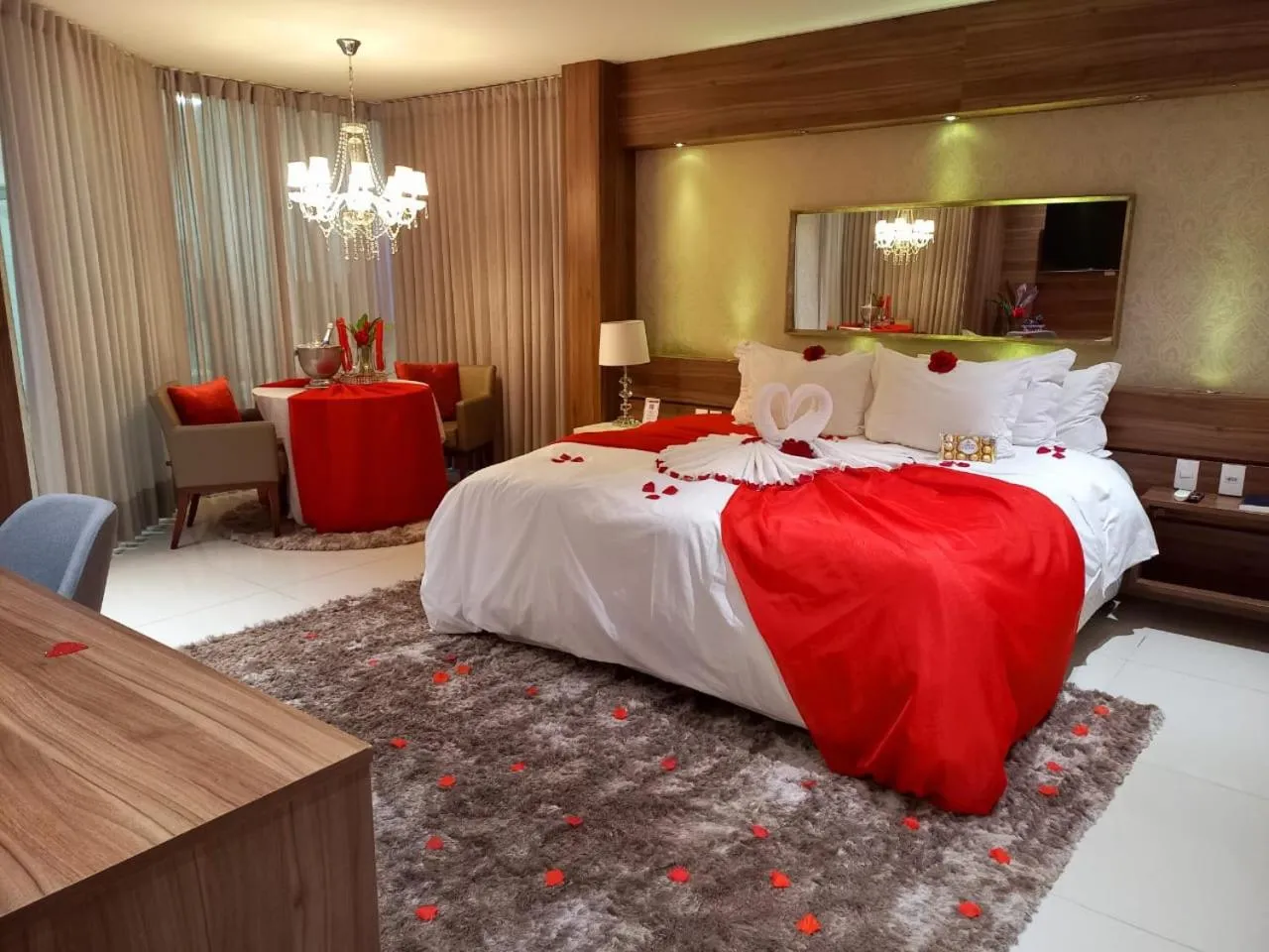 Bed in L´acordes Hotel