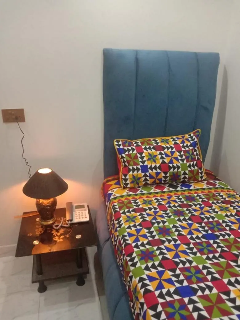 Bed in New Taj Hotel