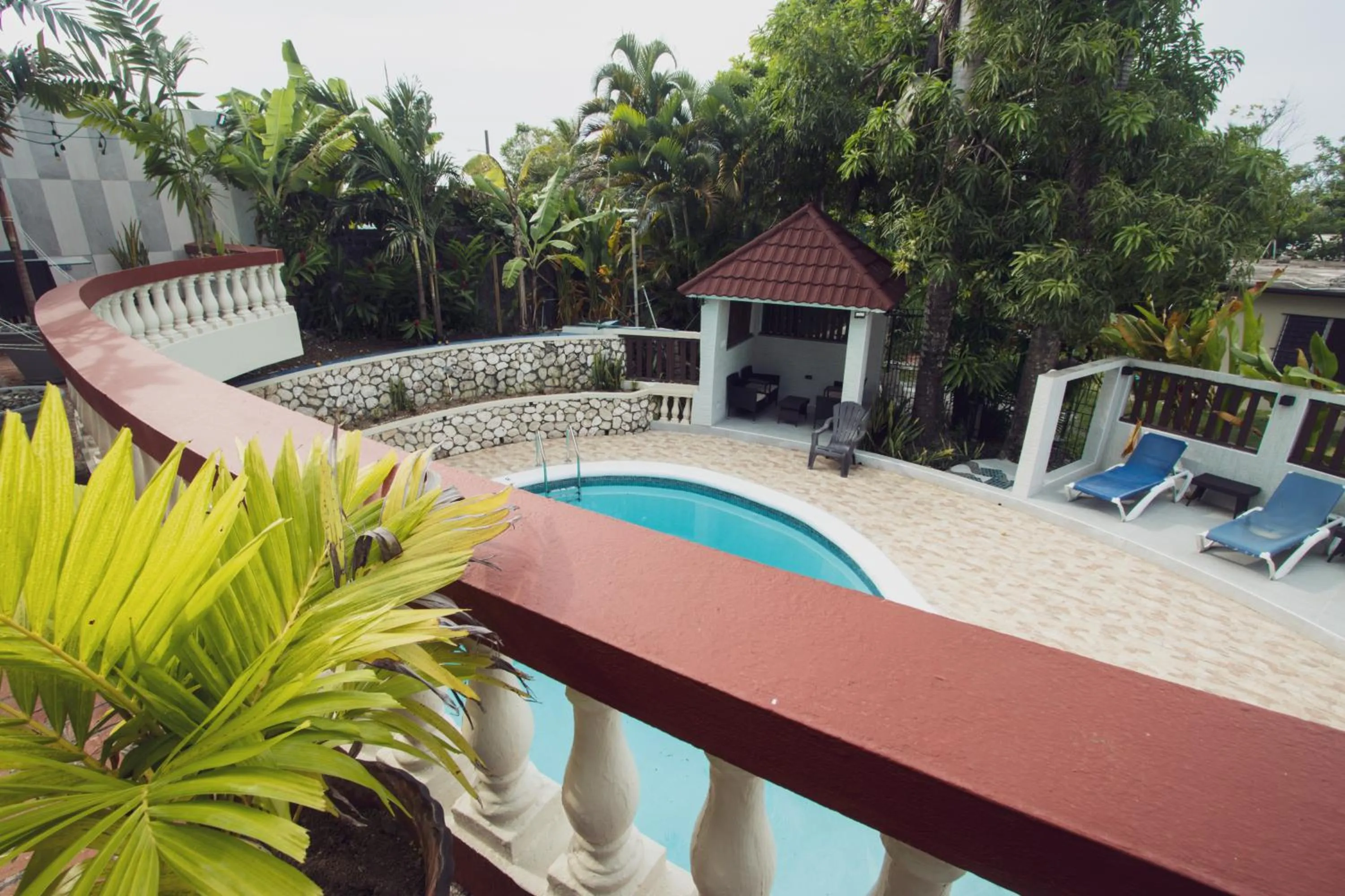 Patio in Match Resort