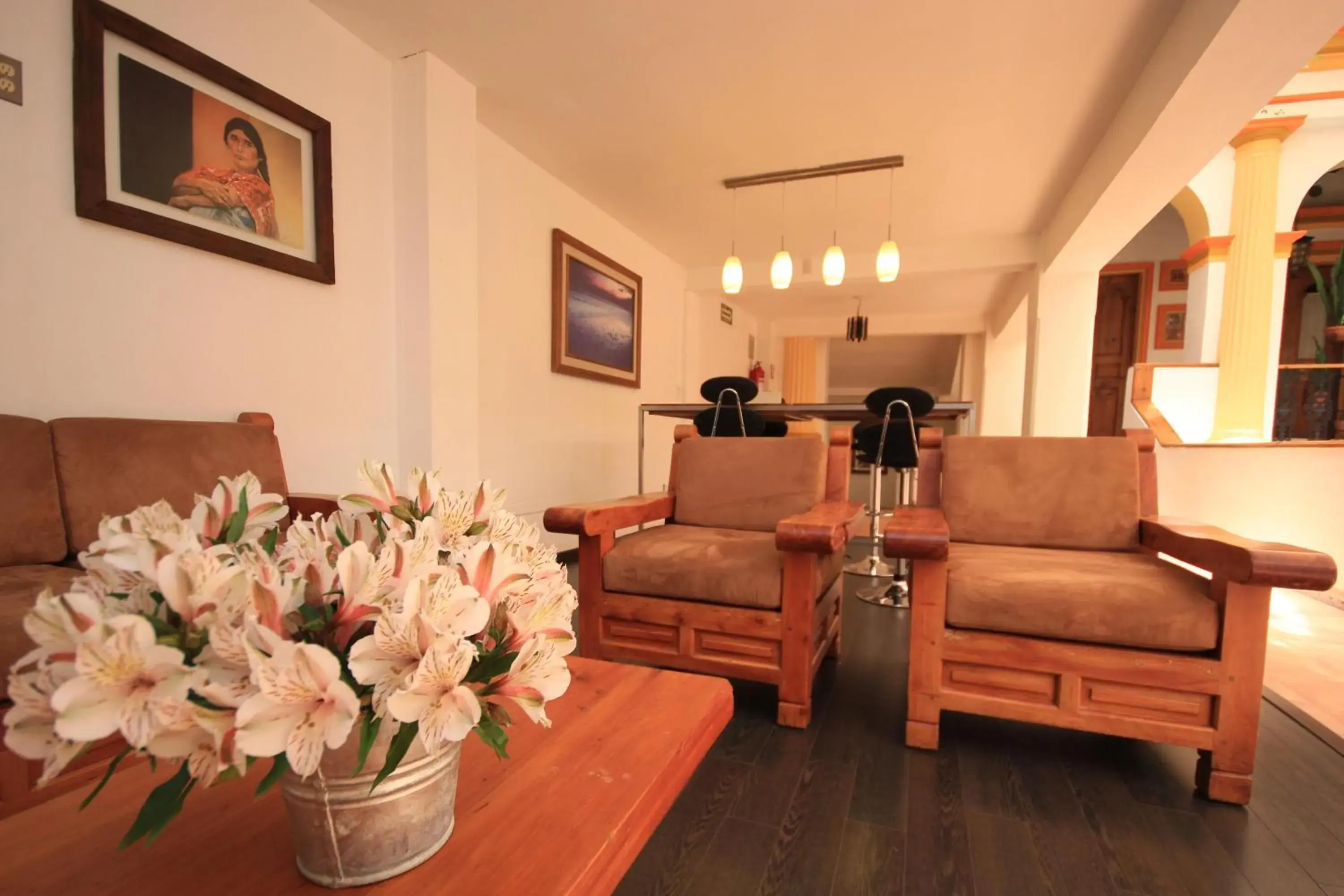 Lobby or reception in Hotel Ciudad Real Centro Historico Lobby or reception in Hotel Ciudad Real Centro Historico