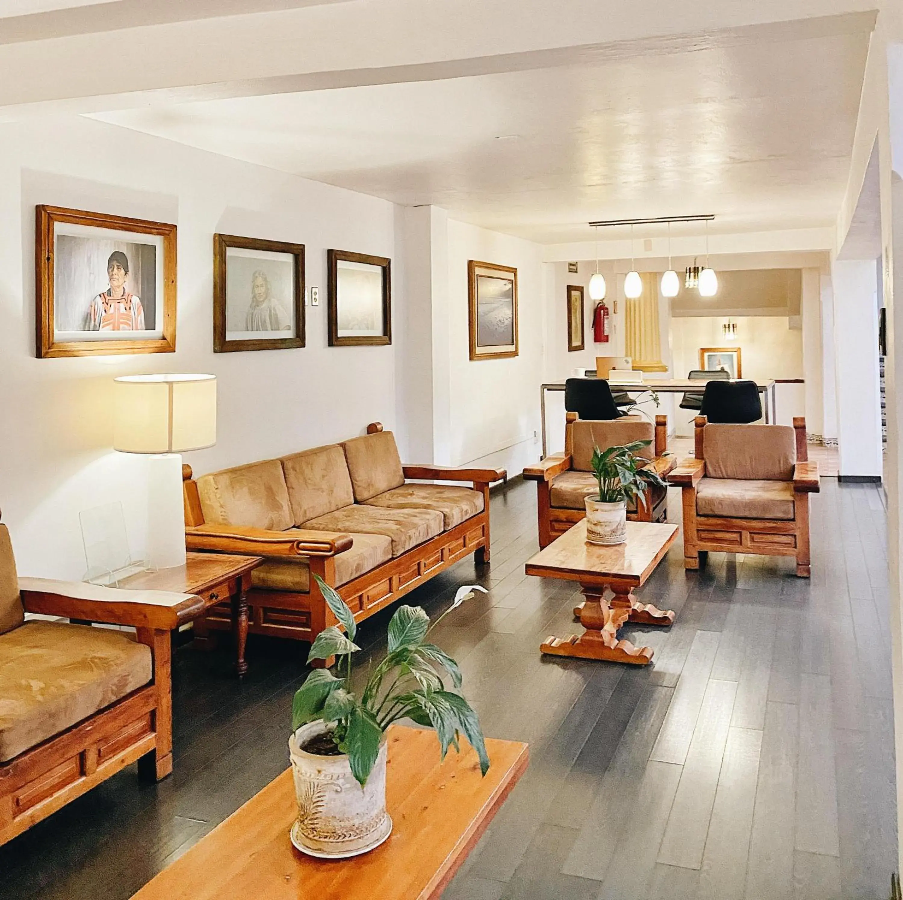 Lobby or reception in Hotel Ciudad Real Centro Historico Lobby or reception in Hotel Ciudad Real Centro Historico