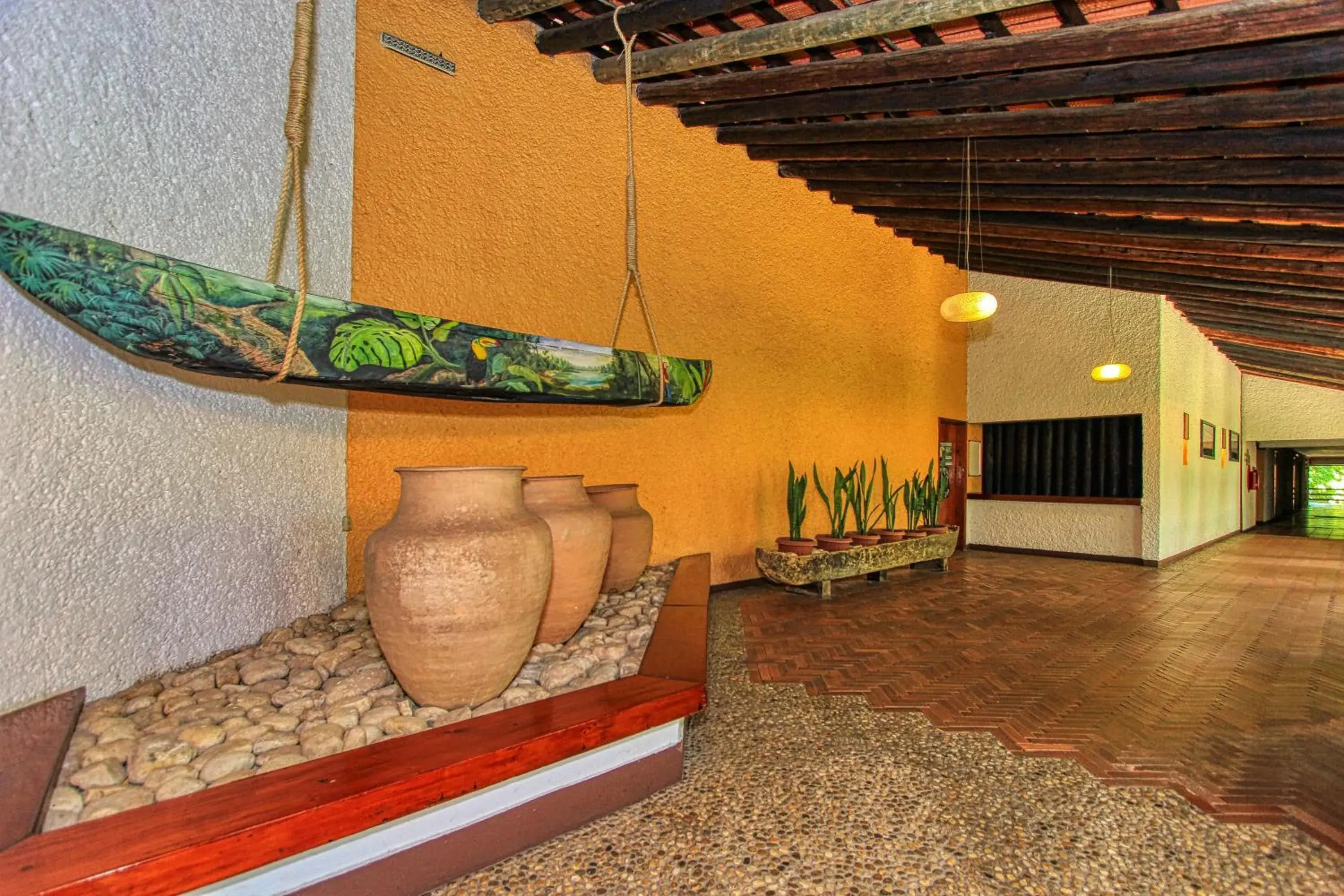 Lobby or reception in Hotel Ciudad Real Palenque Lobby or reception in Hotel Ciudad Real Palenque