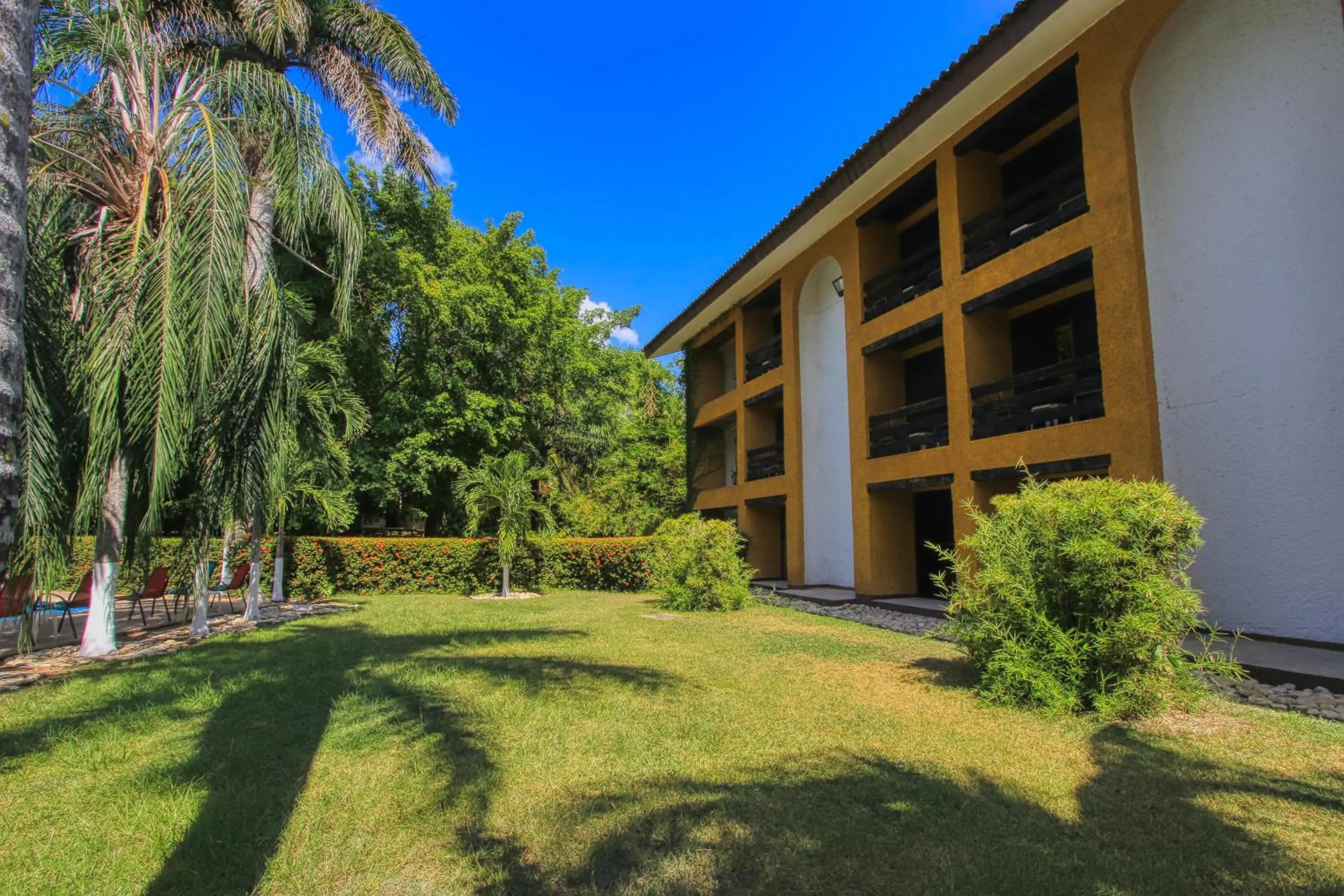 Garden in Hotel Ciudad Real Palenque