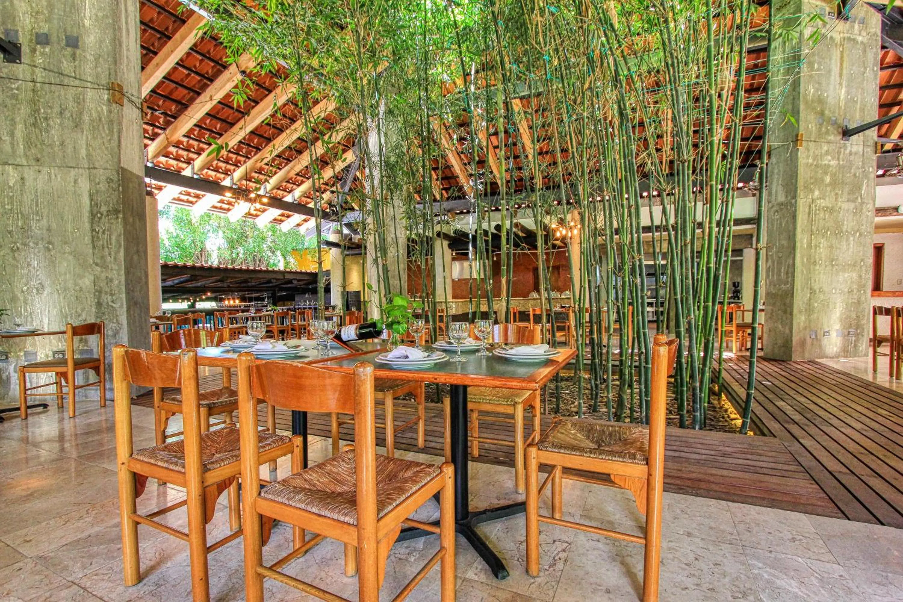 Restaurant/places to eat in Hotel Ciudad Real Palenque