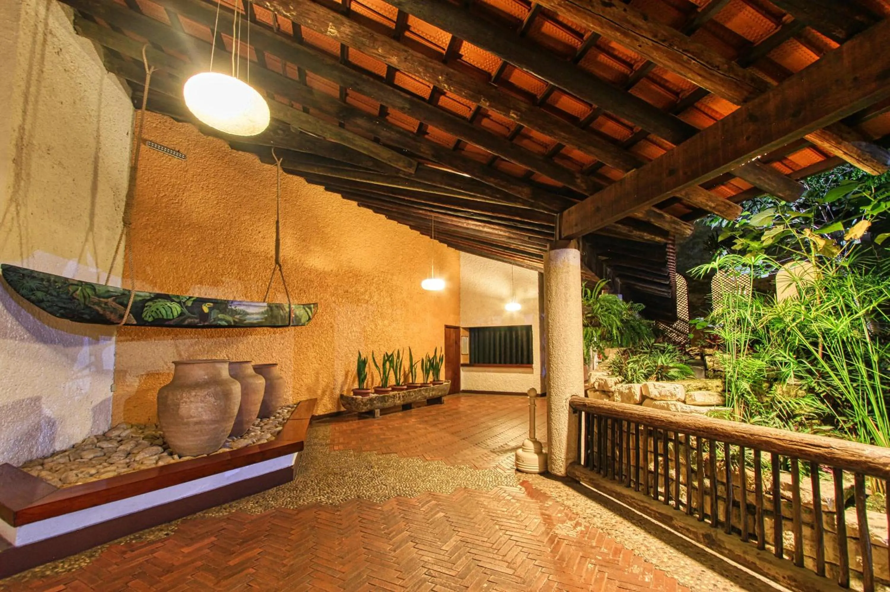 Lobby or reception in Hotel Ciudad Real Palenque