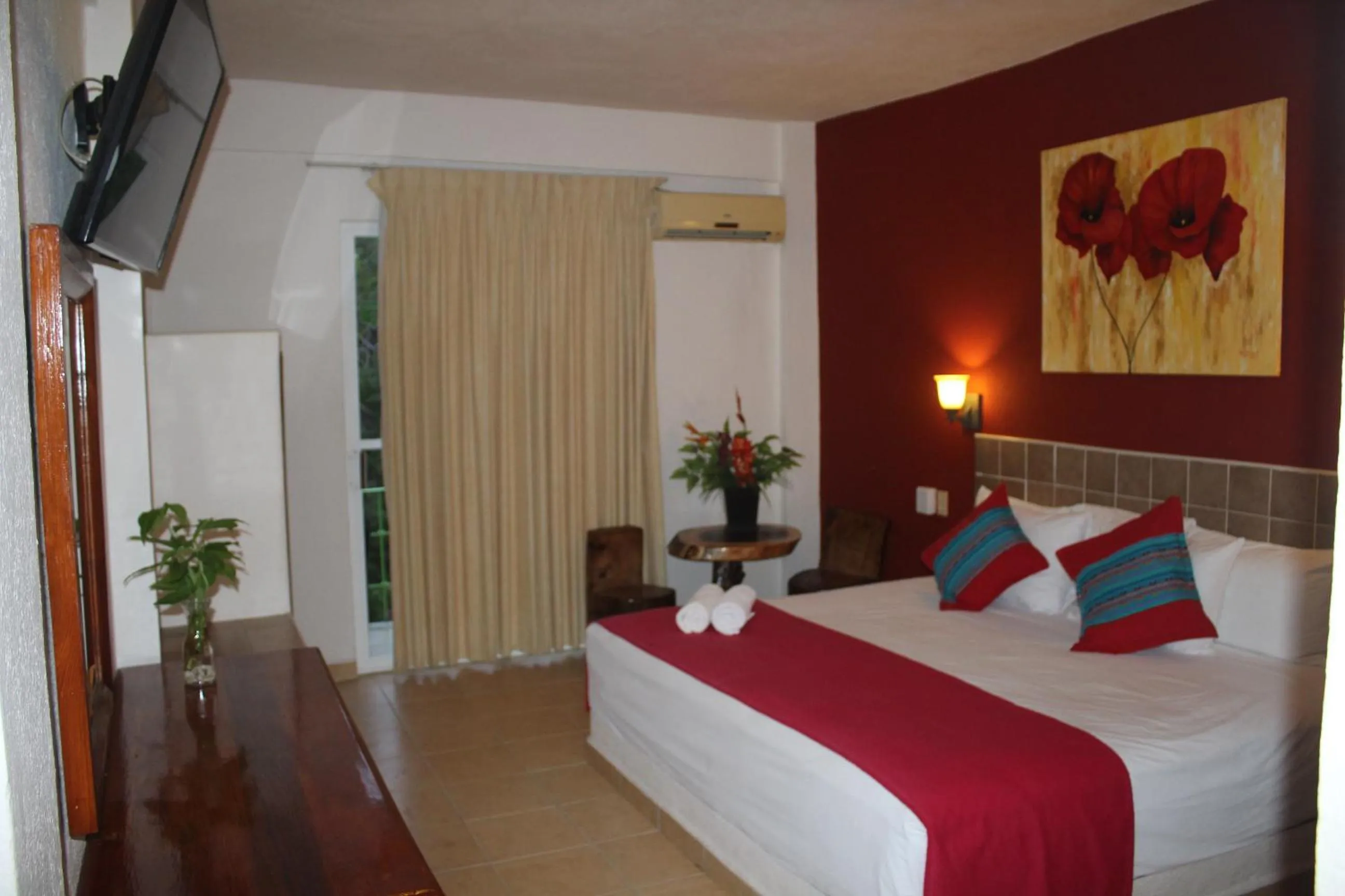 Bed in Hotel Arenas del Pacifico