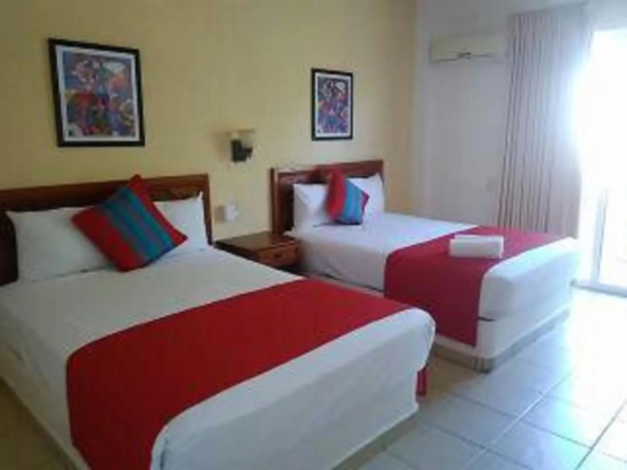 Bed in Hotel Arenas del Pacifico