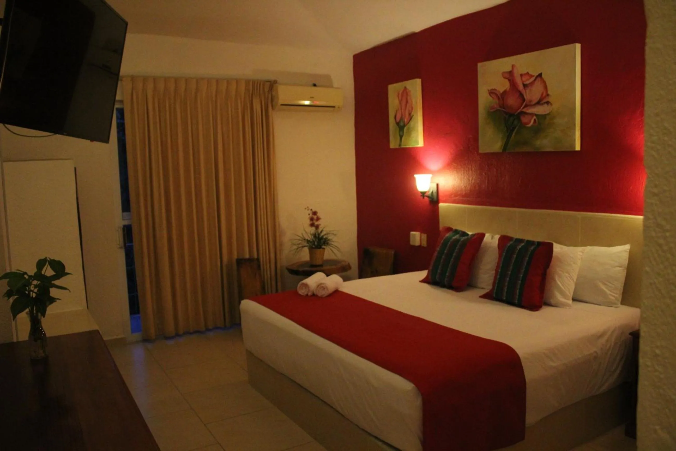 Bed in Hotel Arenas del Pacifico