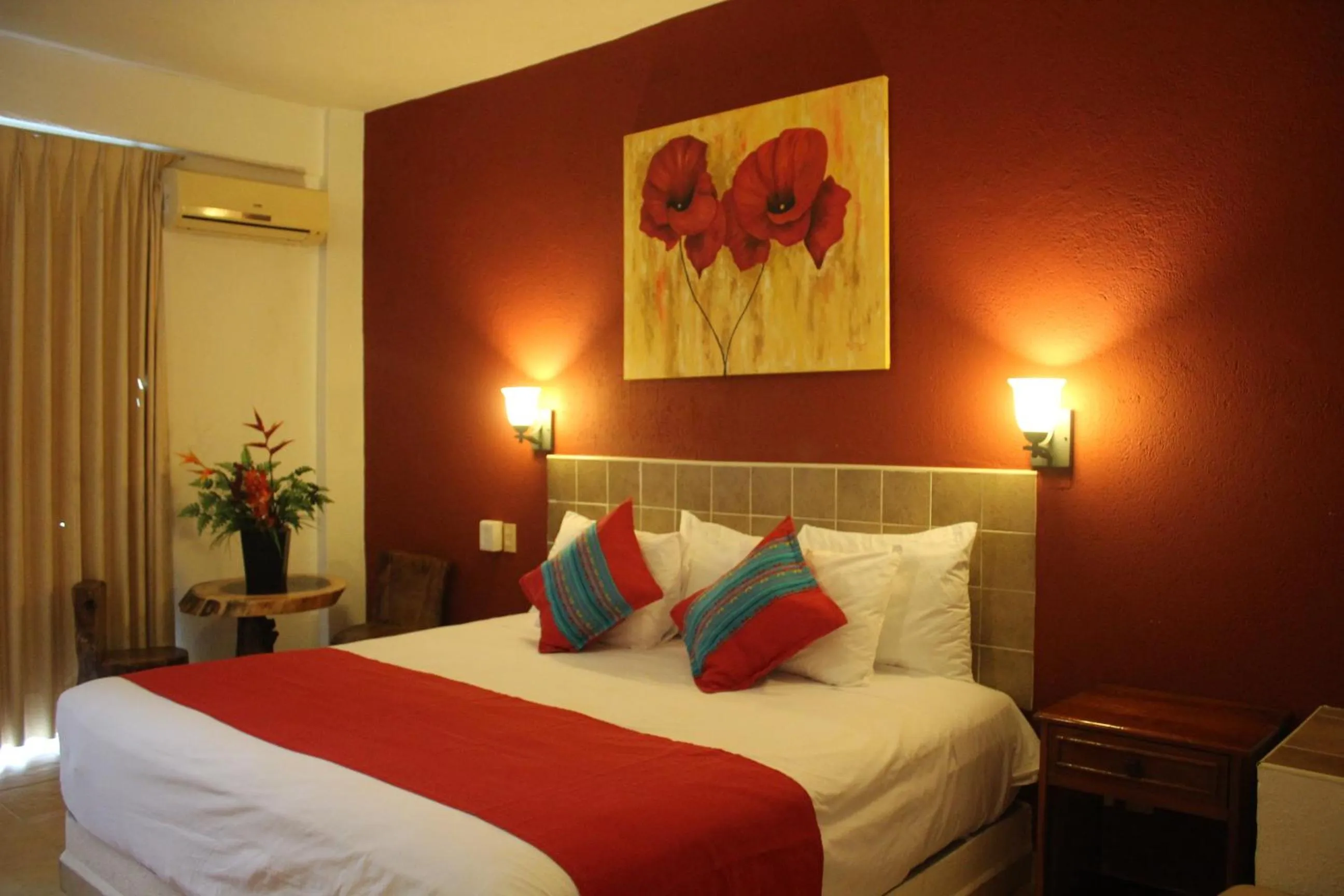 Bed in Hotel Arenas del Pacifico