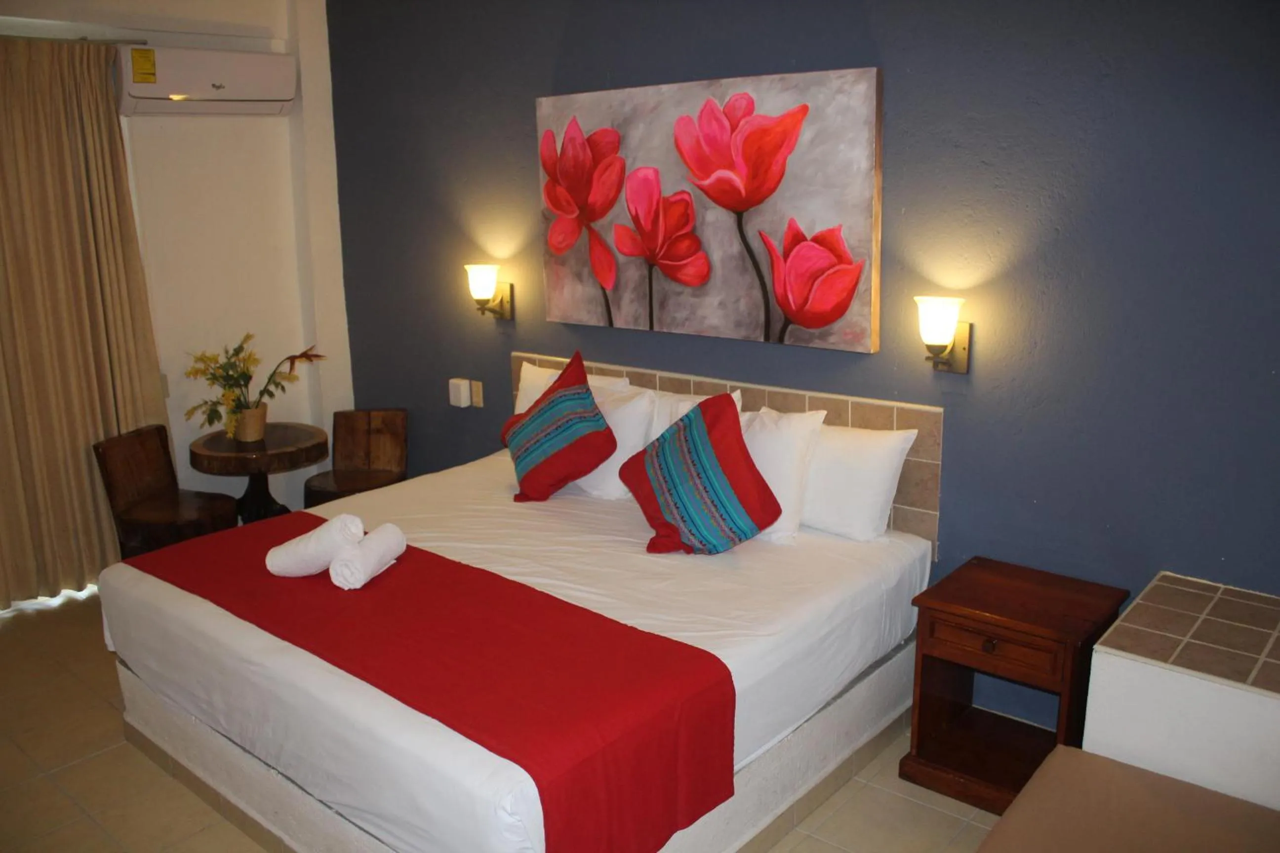 Bed in Hotel Arenas del Pacifico