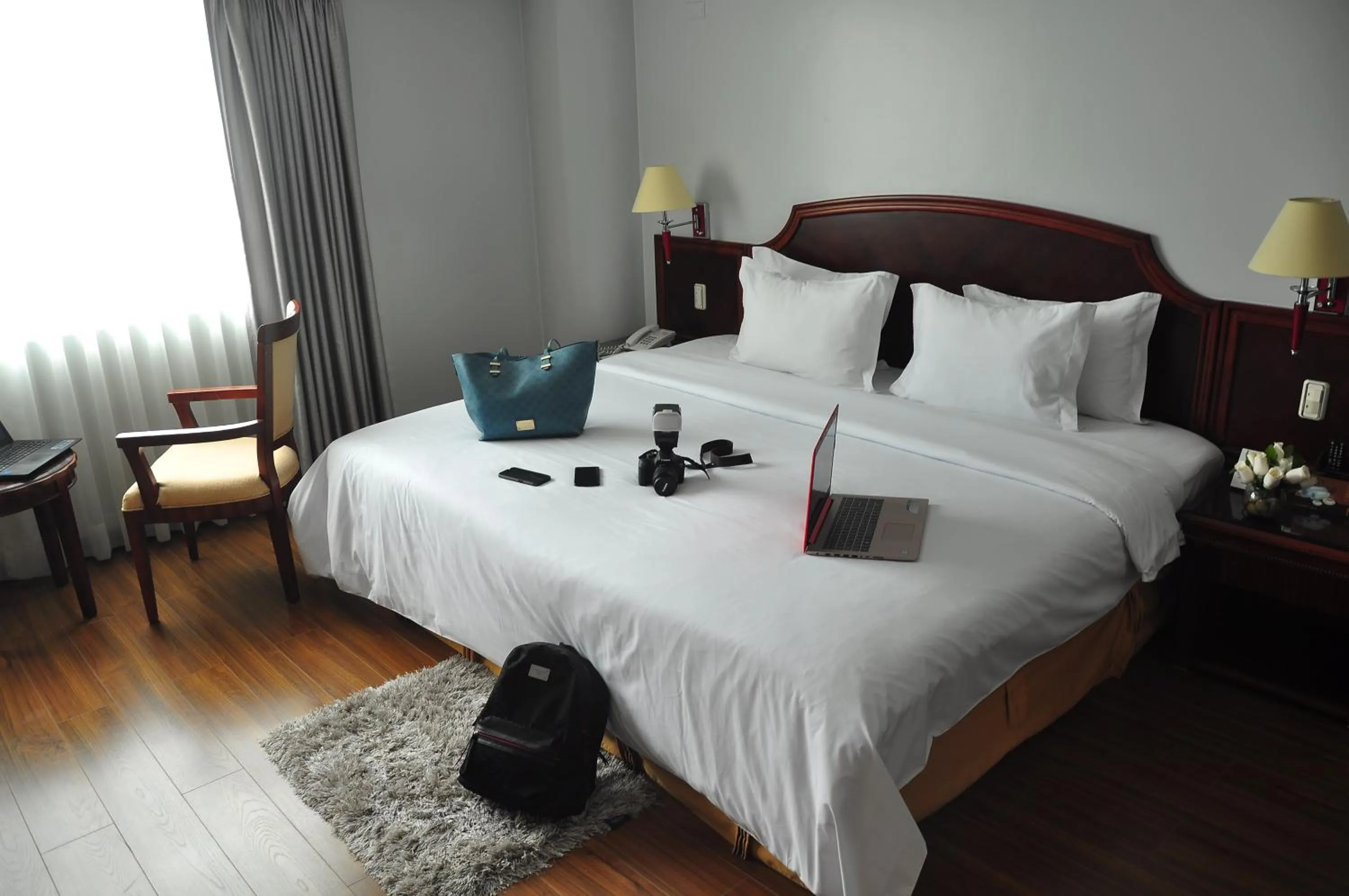 Bed in Kingdom Hotel