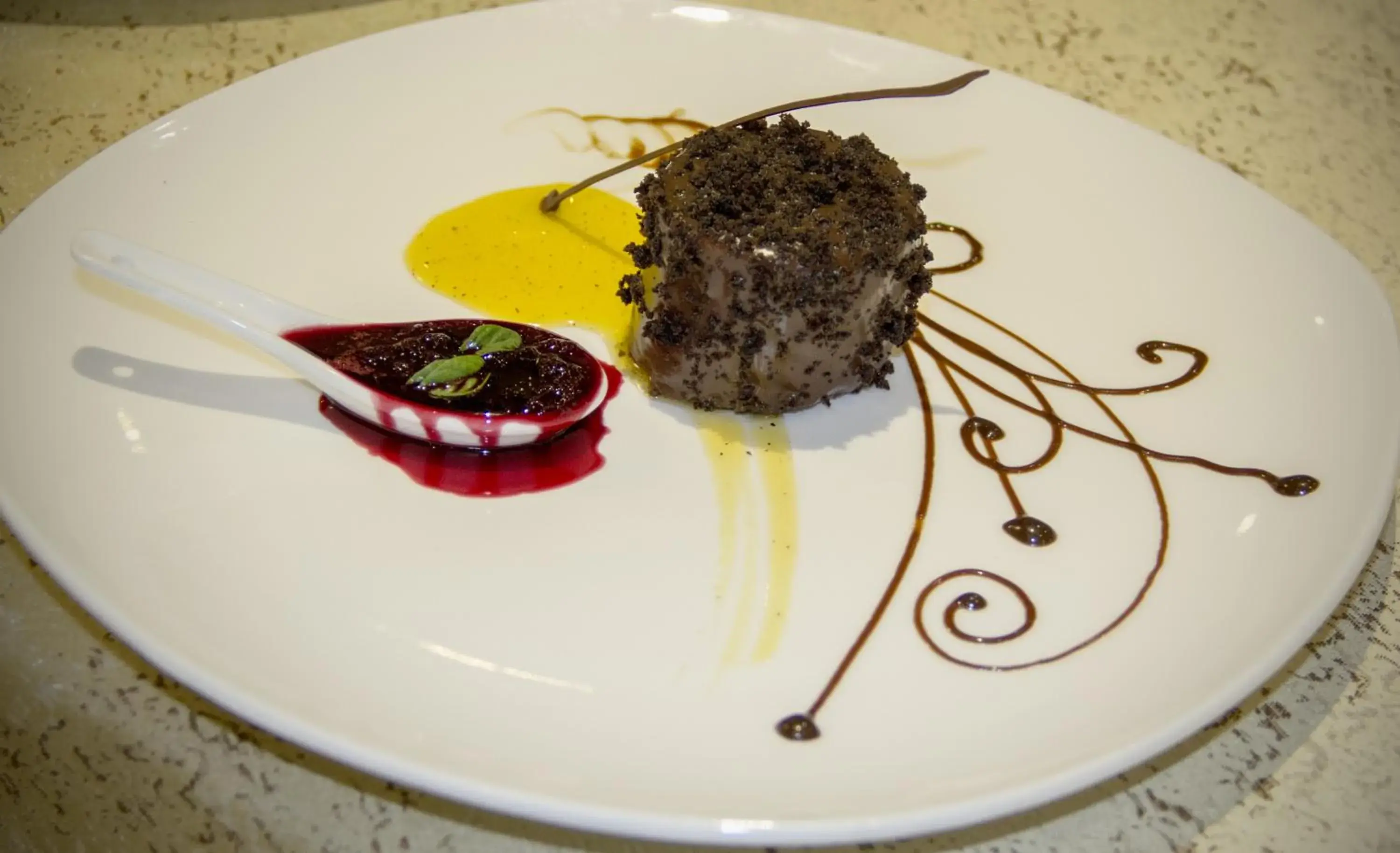 Food close-up in Kingdom Hotel Food close-up in Kingdom Hotel