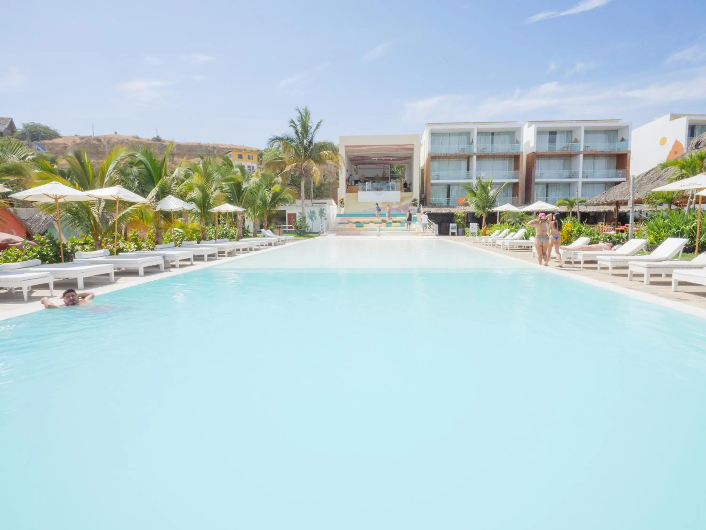 Swimming pool in Selina Mancora Swimming pool in Selina Mancora