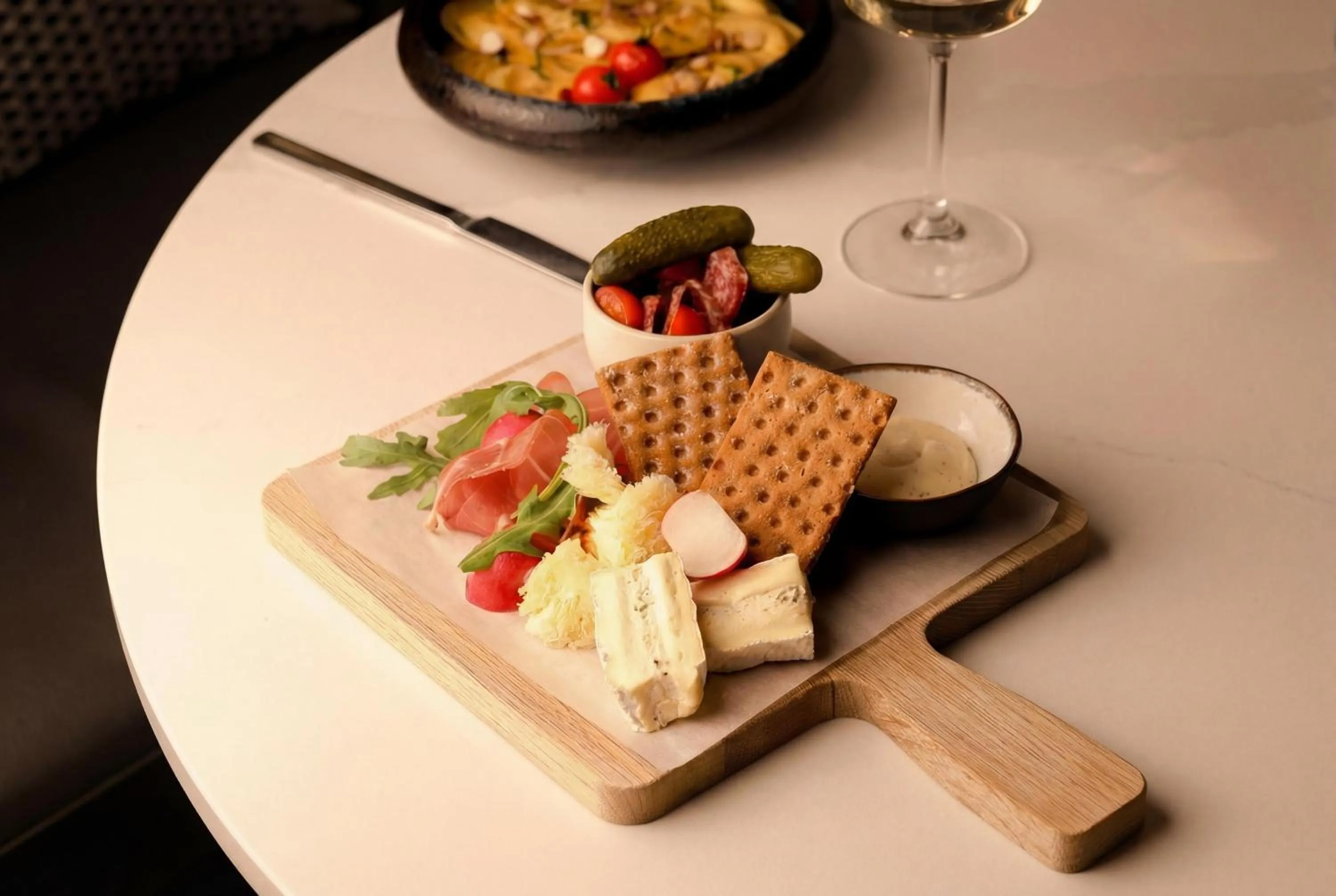 Restaurant/places to eat in Radisson Blu, Basel