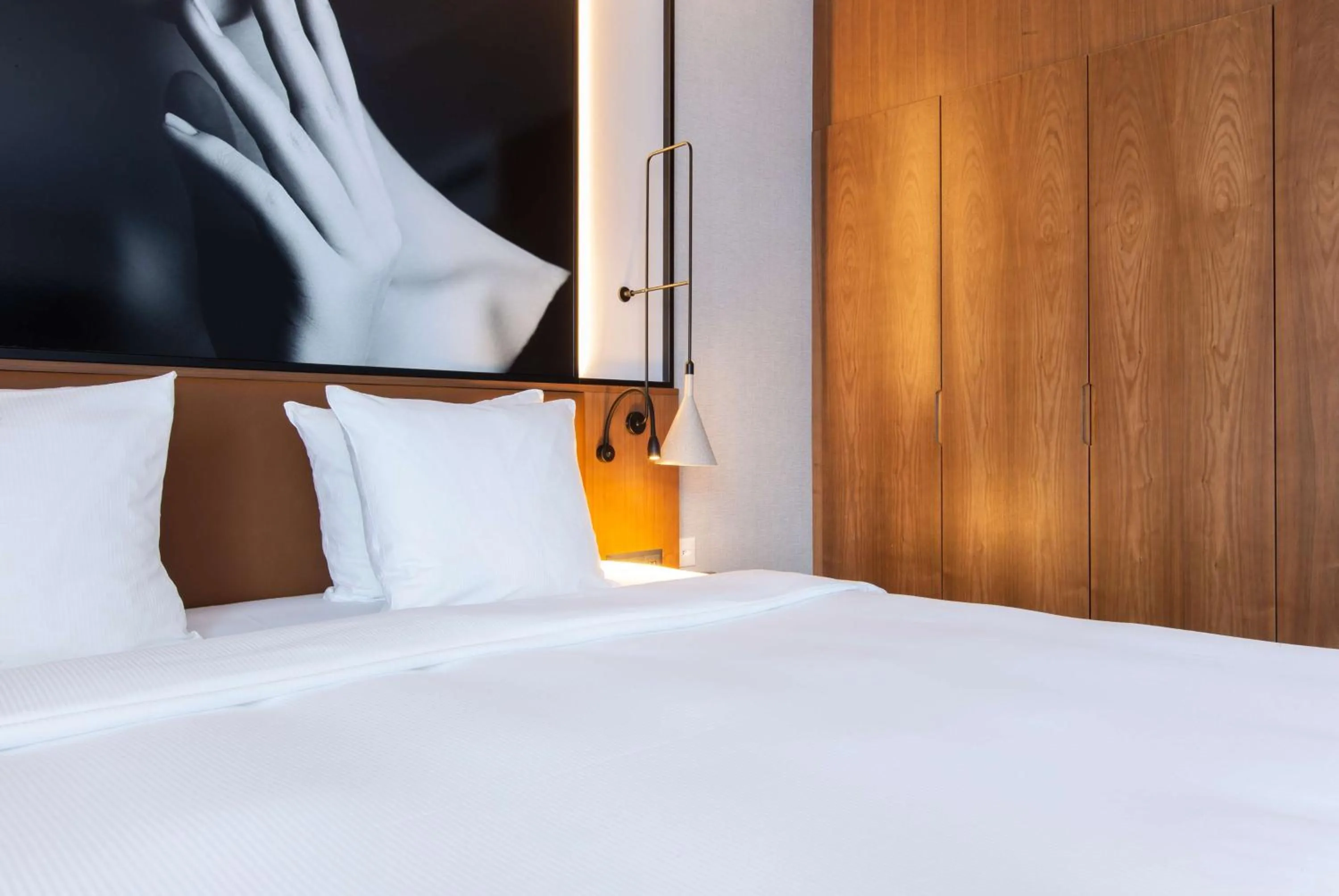 Bed in Radisson Blu, Basel