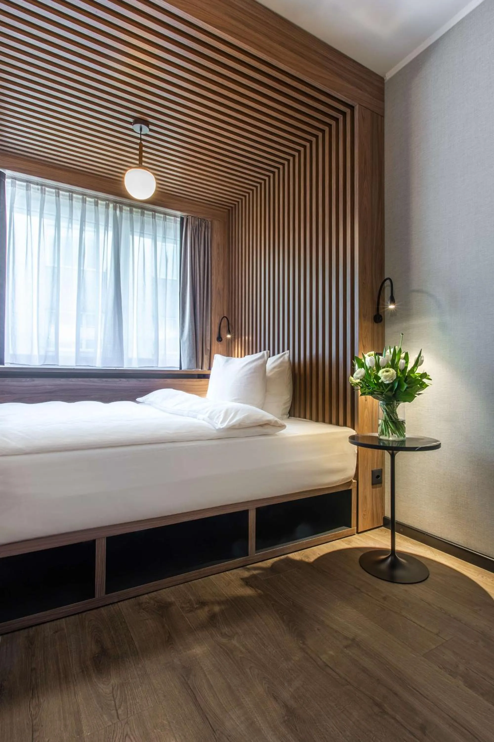 Bed in Radisson Blu, Basel