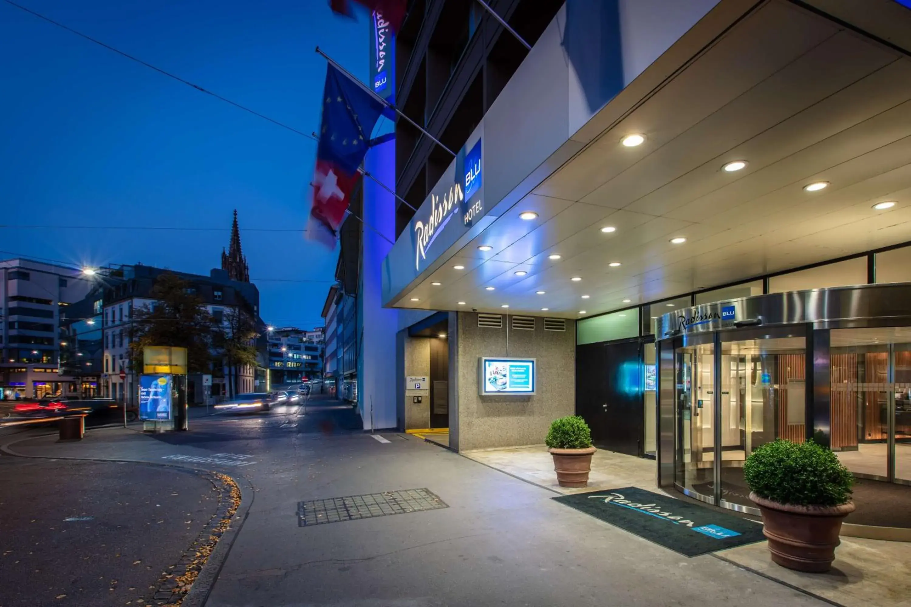 Property building in Radisson Blu, Basel Property building in Radisson Blu, Basel