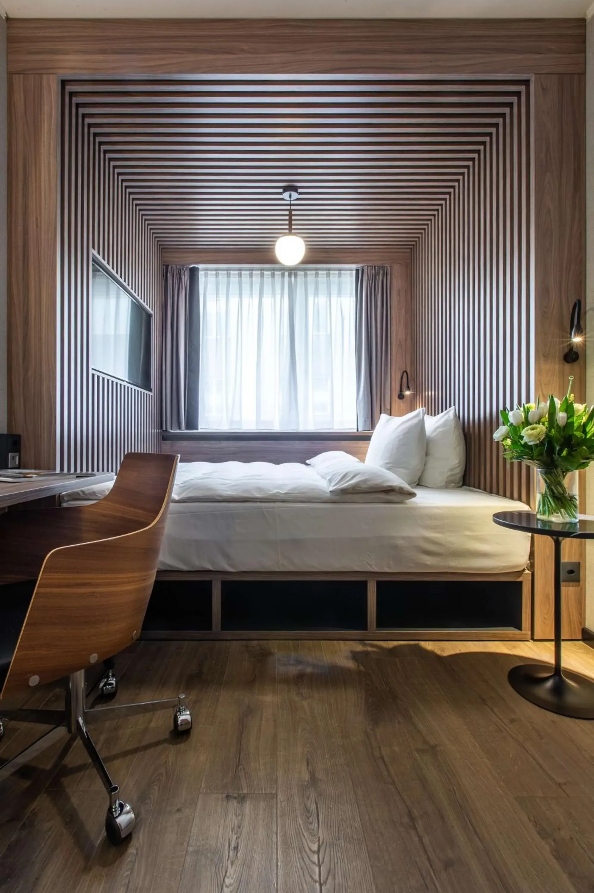 Bed in Radisson Blu, Basel Bed in Radisson Blu, Basel