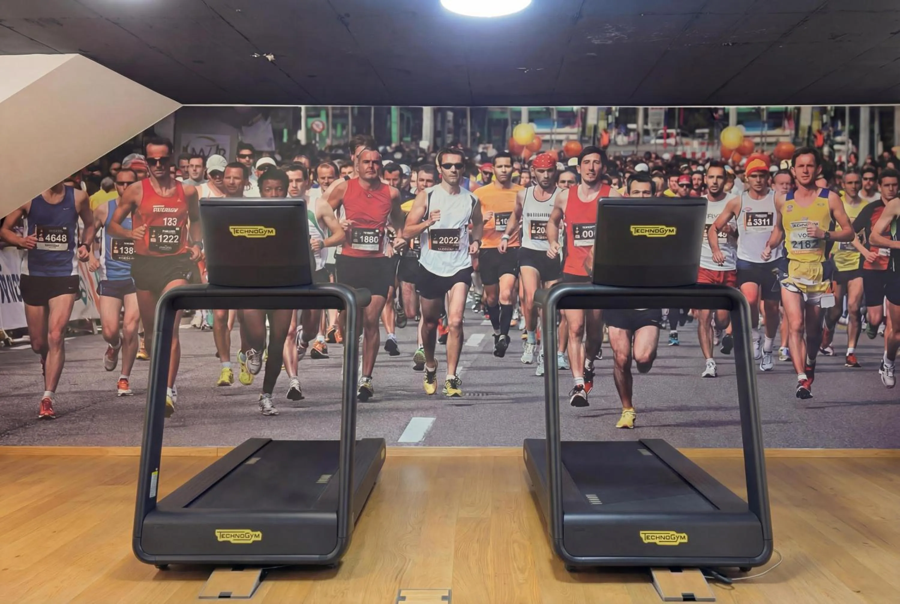 Fitness centre/facilities in Radisson Blu, Basel