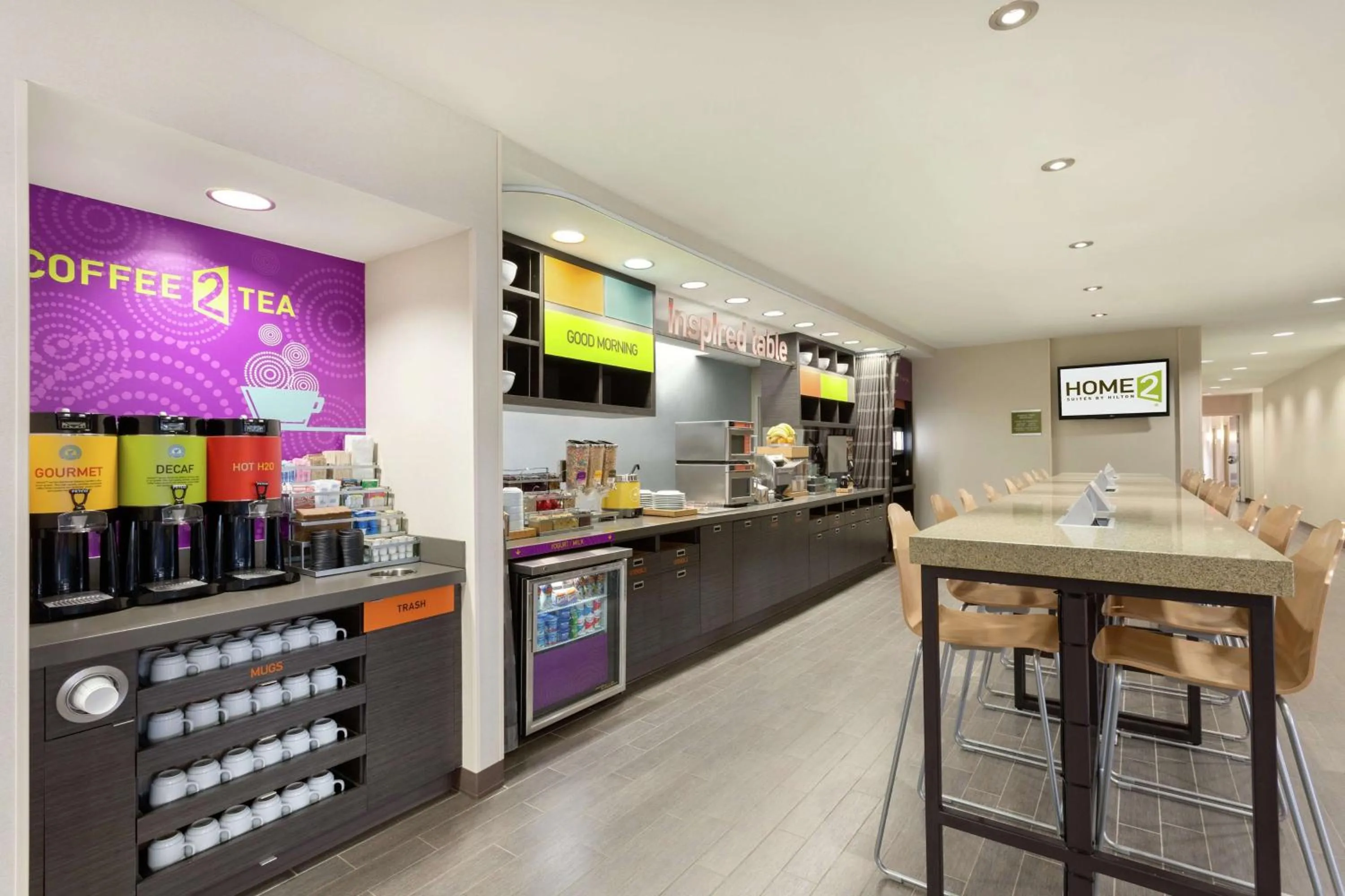 Breakfast in Home2 Suites by Hilton Salt Lake City / South Jordan