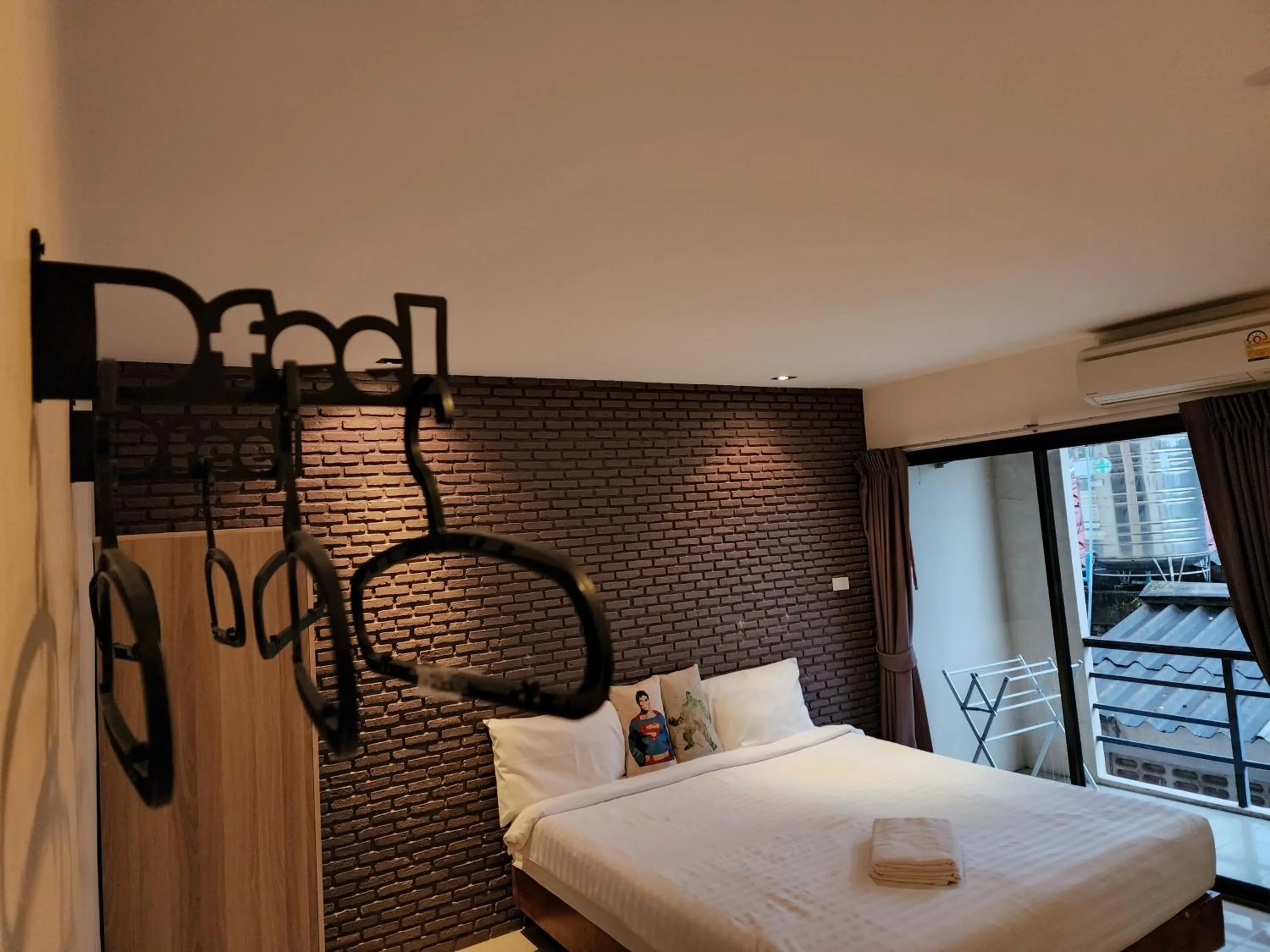 Photo of the whole room, Bed in Dfeel House