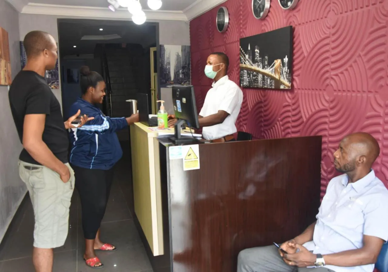 Staff in 24-7 Electricity Agore Hotels and Suites Ltd