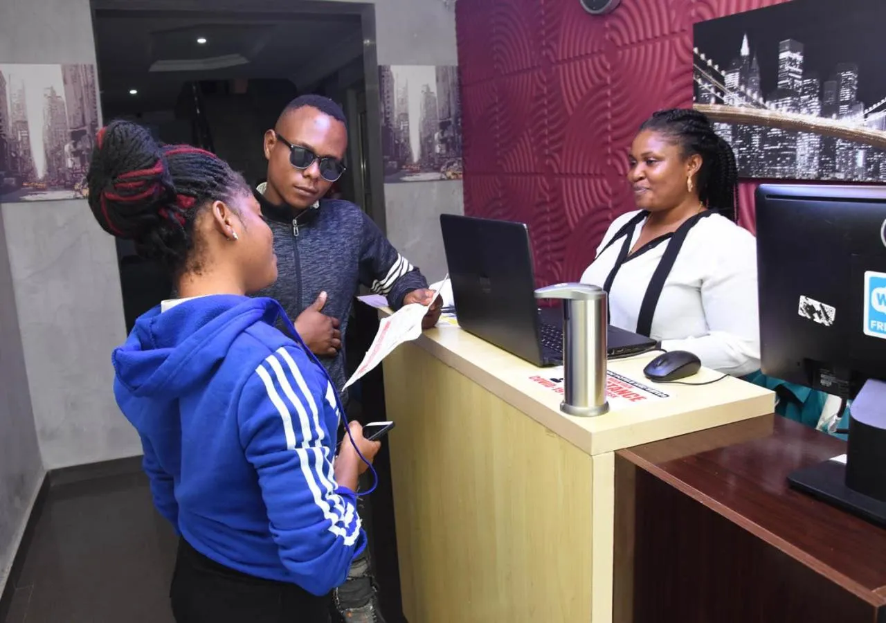 Staff in 24-7 Electricity Agore Hotels and Suites Ltd