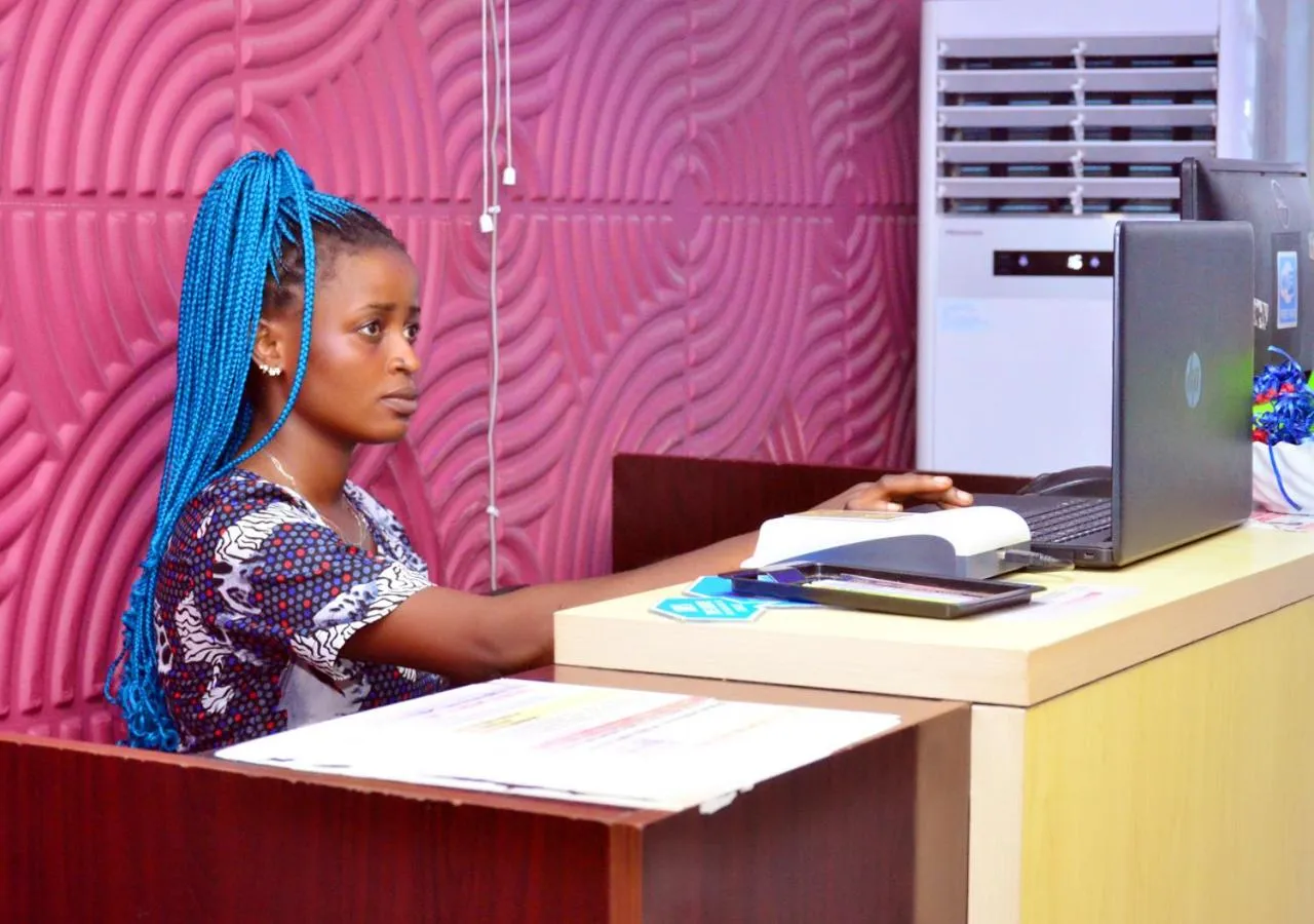 Lobby or reception in 24-7 Electricity Agore Hotels and Suites Ltd