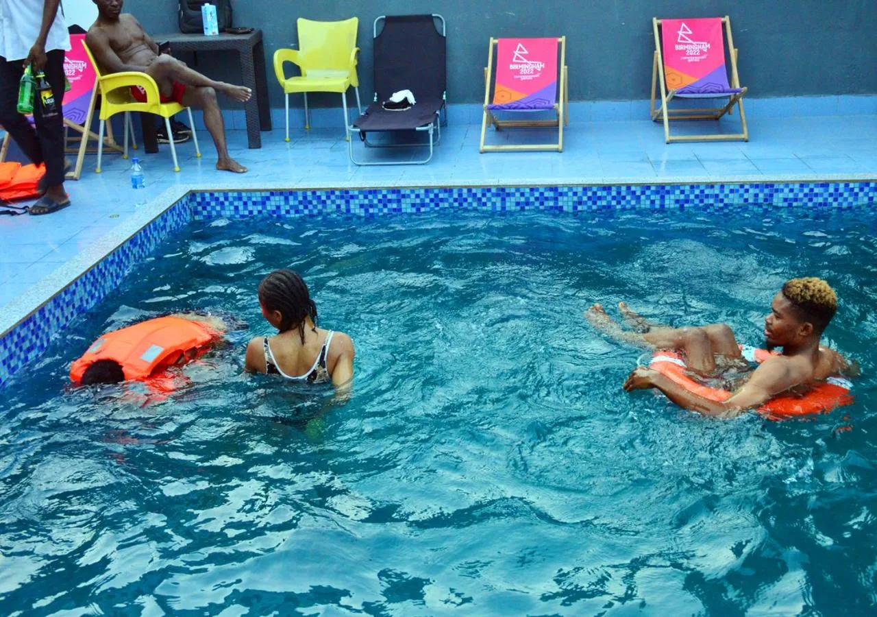 People in 24-7 Electricity Agore Hotels and Suites Ltd