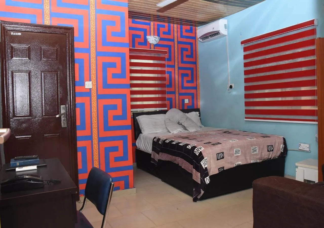 Bedroom, Bed in 24-7 Electricity Agore Hotels and Suites Ltd