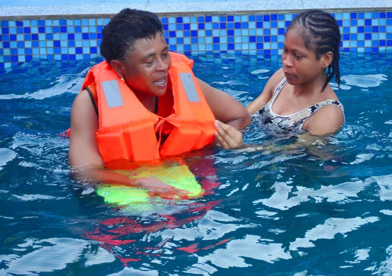 People in 24-7 Electricity Agore Hotels and Suites Ltd