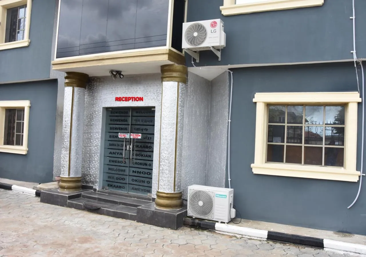 Facade/entrance in 24-7 Electricity Agore Hotels and Suites Ltd
