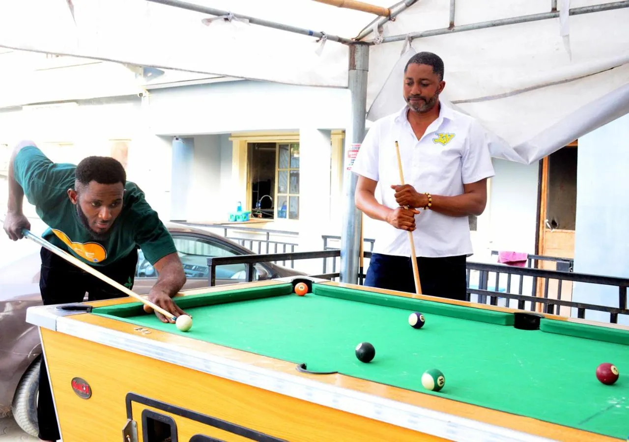 Billiard in 24-7 Electricity Agore Hotels and Suites Ltd